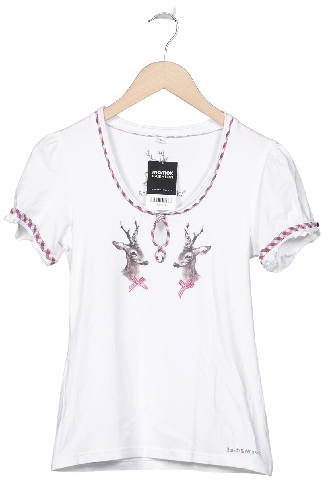 

Spieth Wensky Damen T-Shirt, weiß, Gr. 36