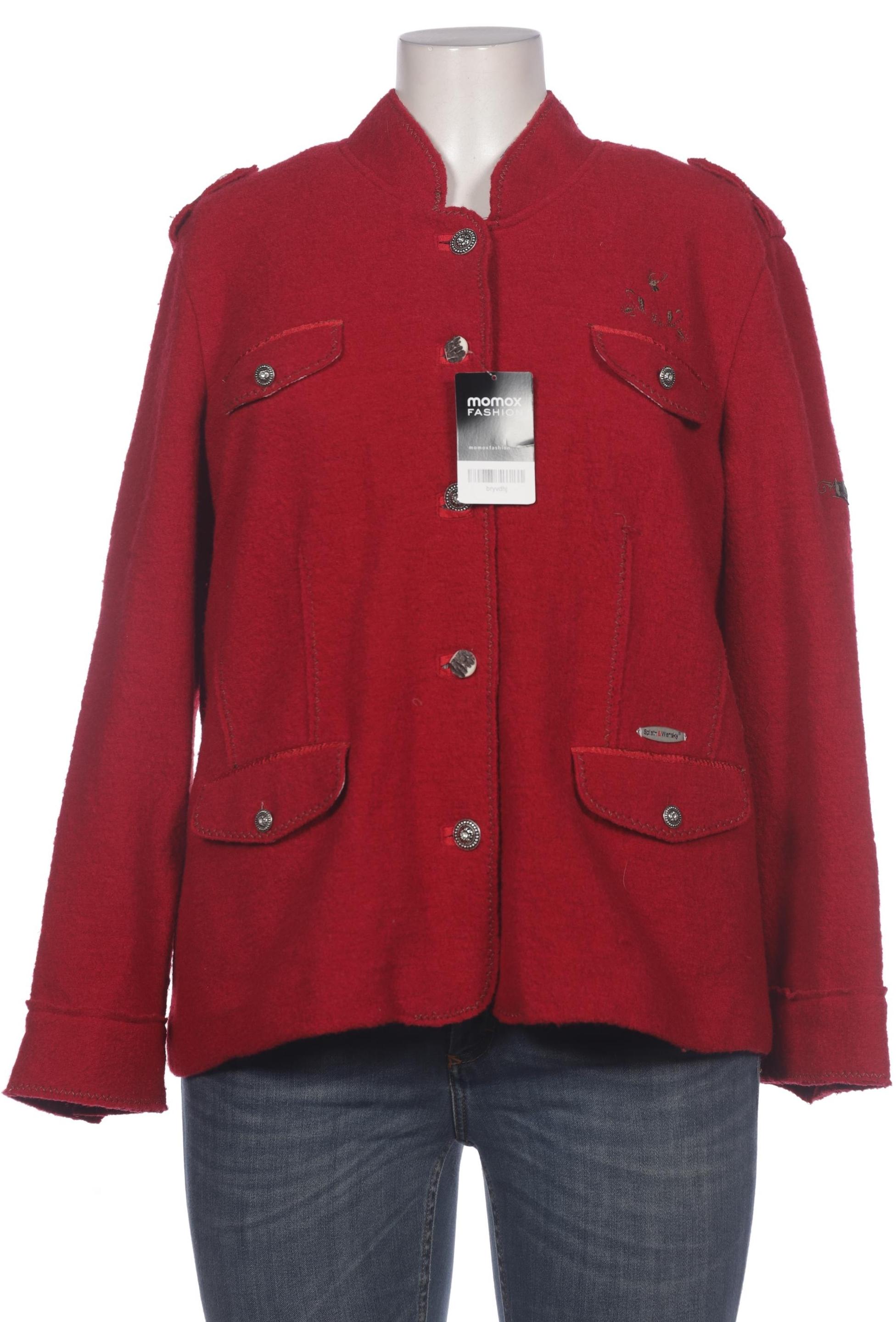 

Spieth Wensky Damen Blazer, rot, Gr. 50