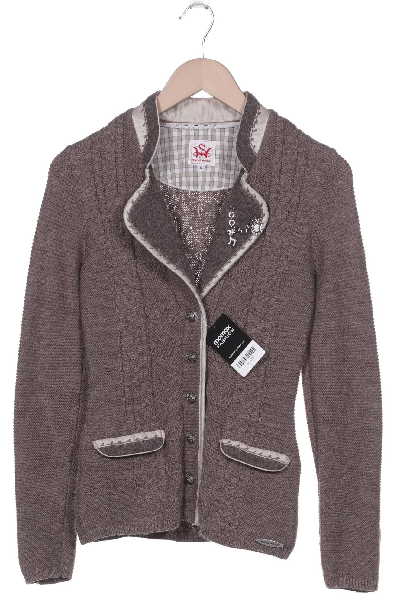

Spieth Wensky Damen Strickjacke, braun, Gr. 36