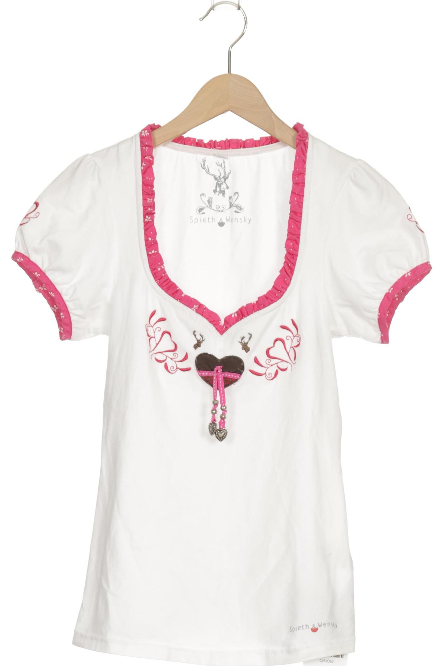 

Spieth Wensky Damen T-Shirt, weiß, Gr. 34