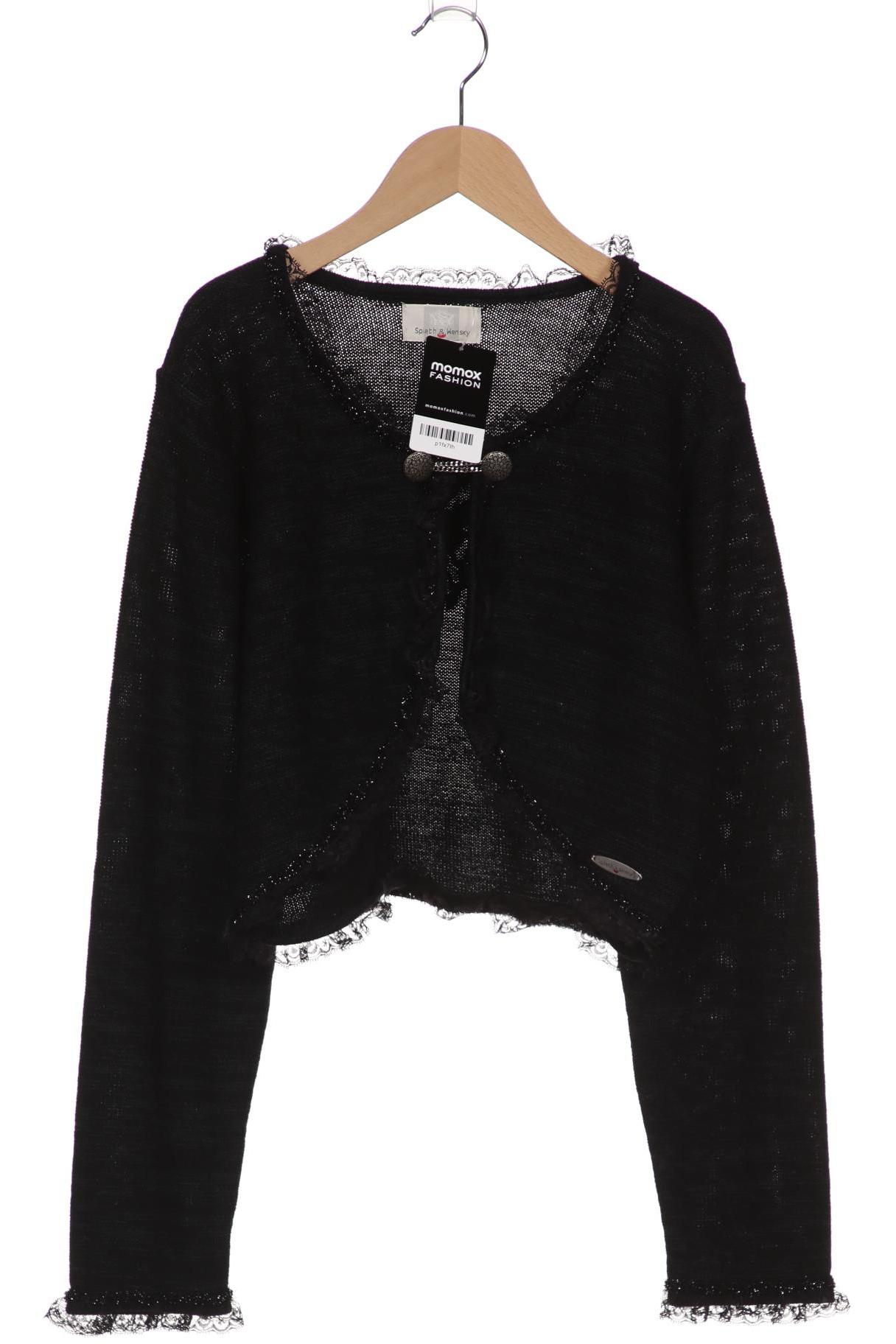 

Spieth Wensky Damen Strickjacke, schwarz, Gr. 42