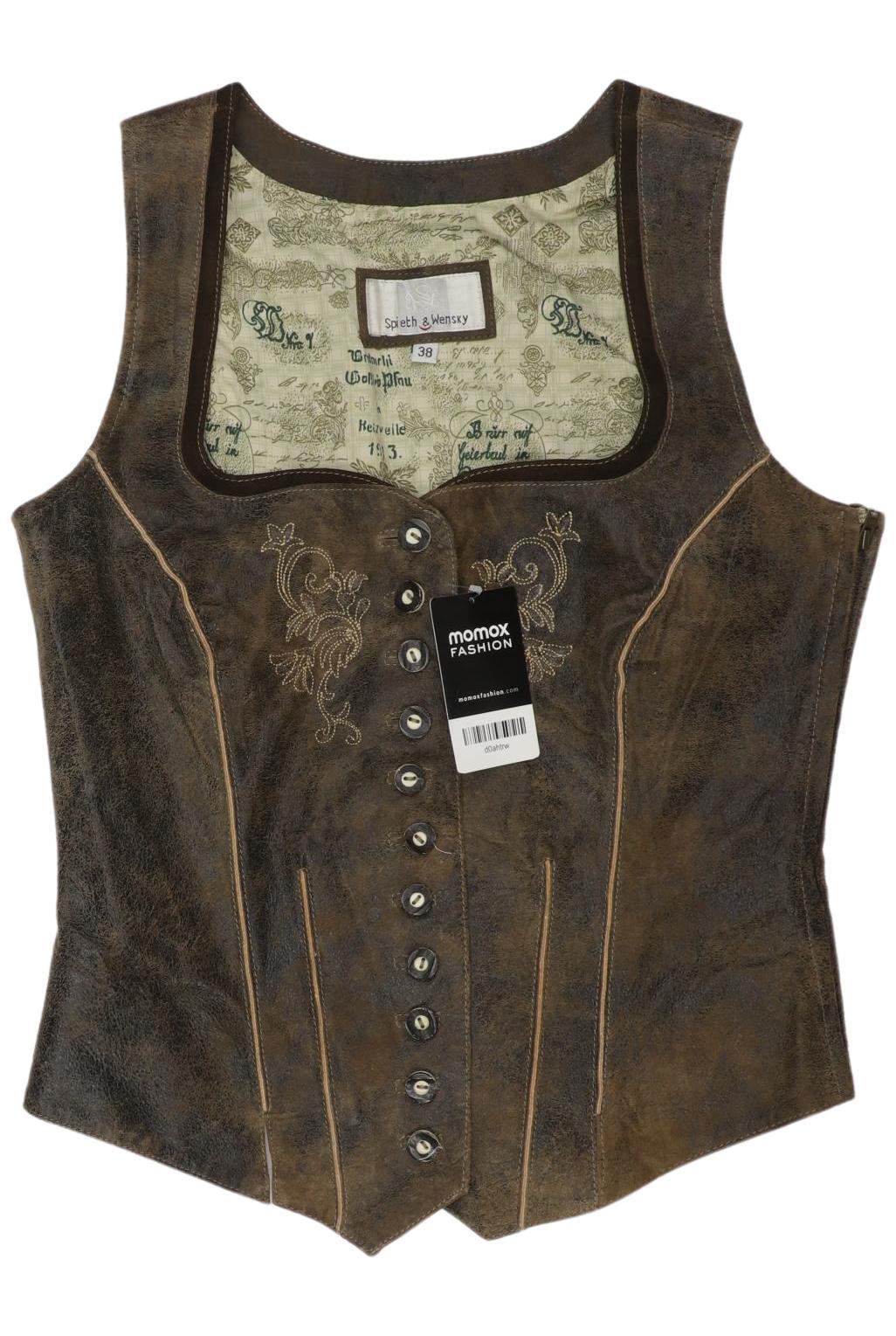 

Spieth Wensky Damen Weste, braun, Gr. 38