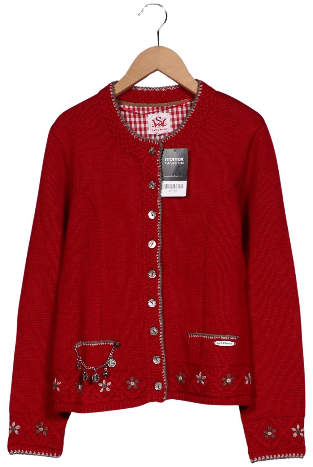 

Spieth Wensky Damen Strickjacke, rot, Gr. 38