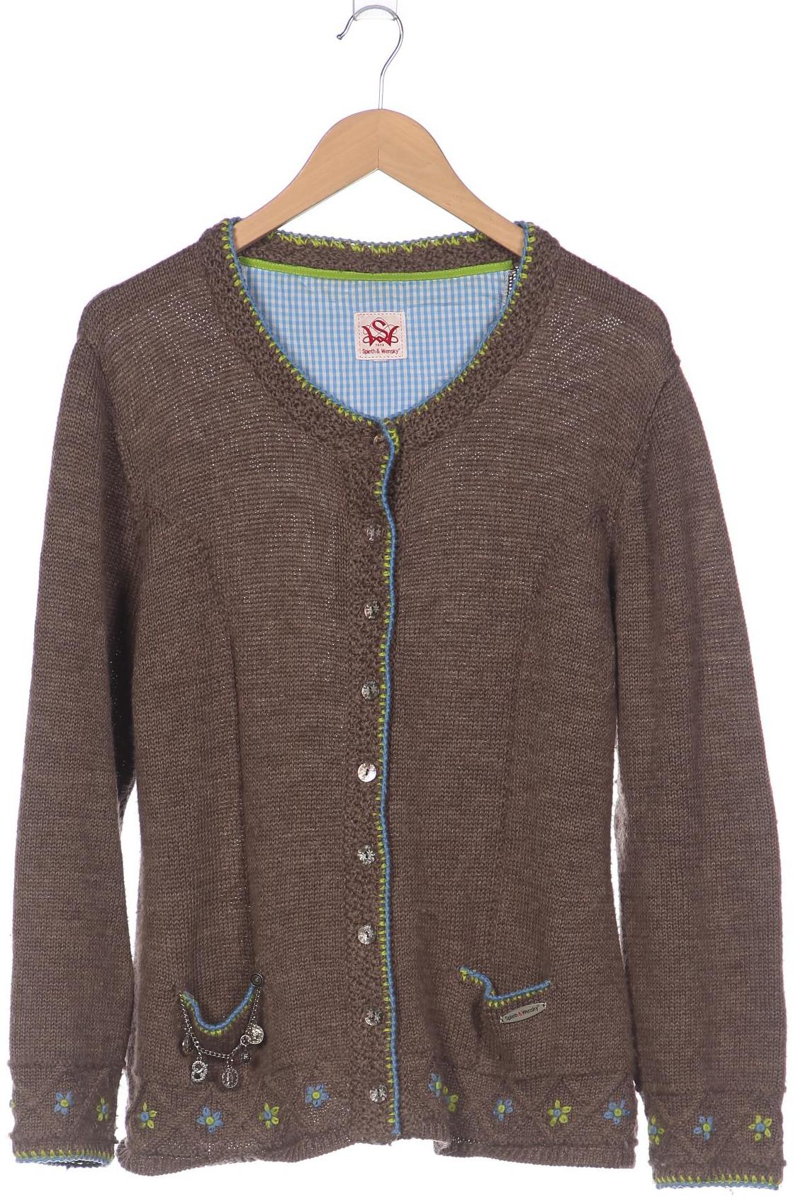 

Spieth Wensky Damen Strickjacke, braun, Gr. 46