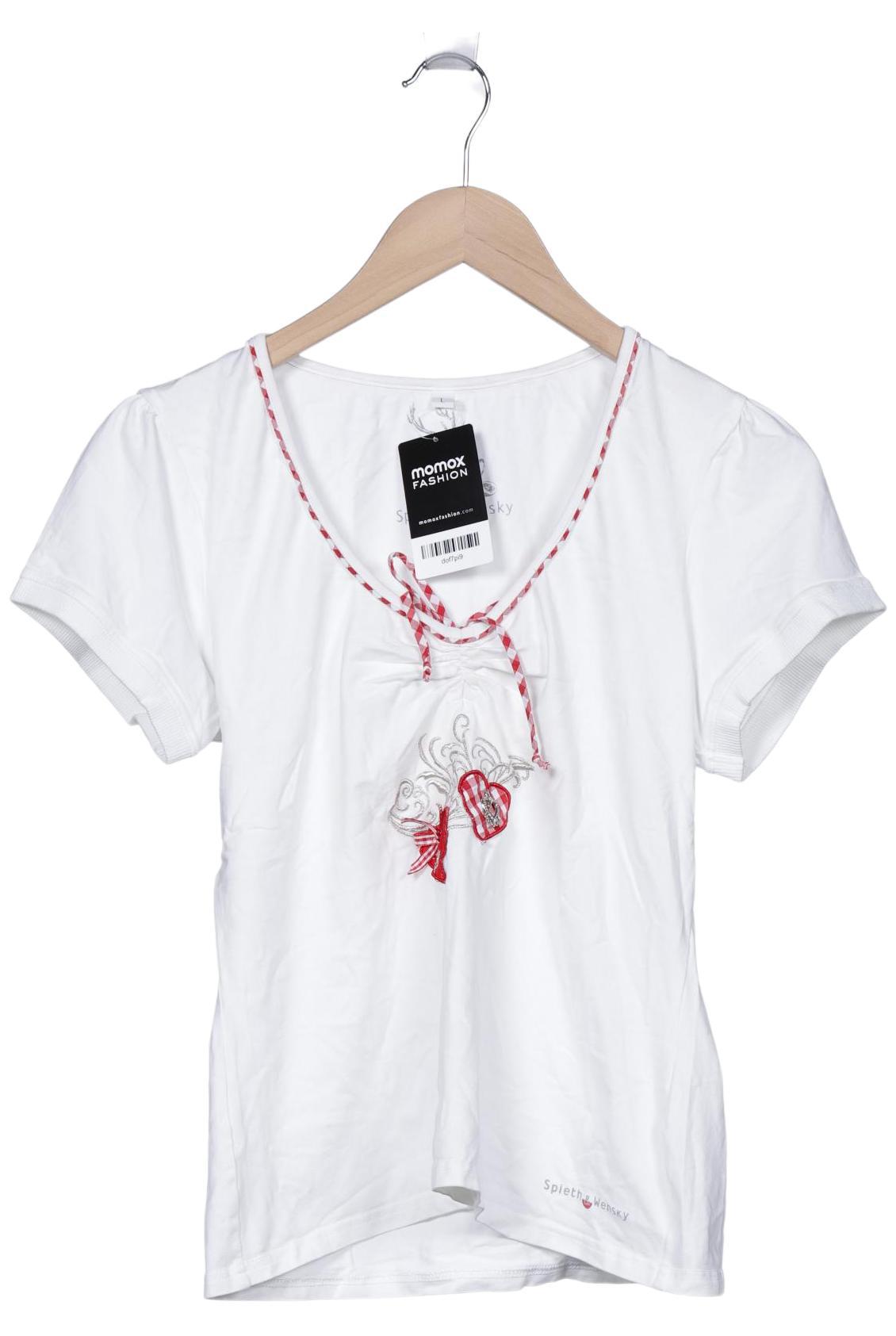 

Spieth Wensky Damen T-Shirt, weiß, Gr. 42