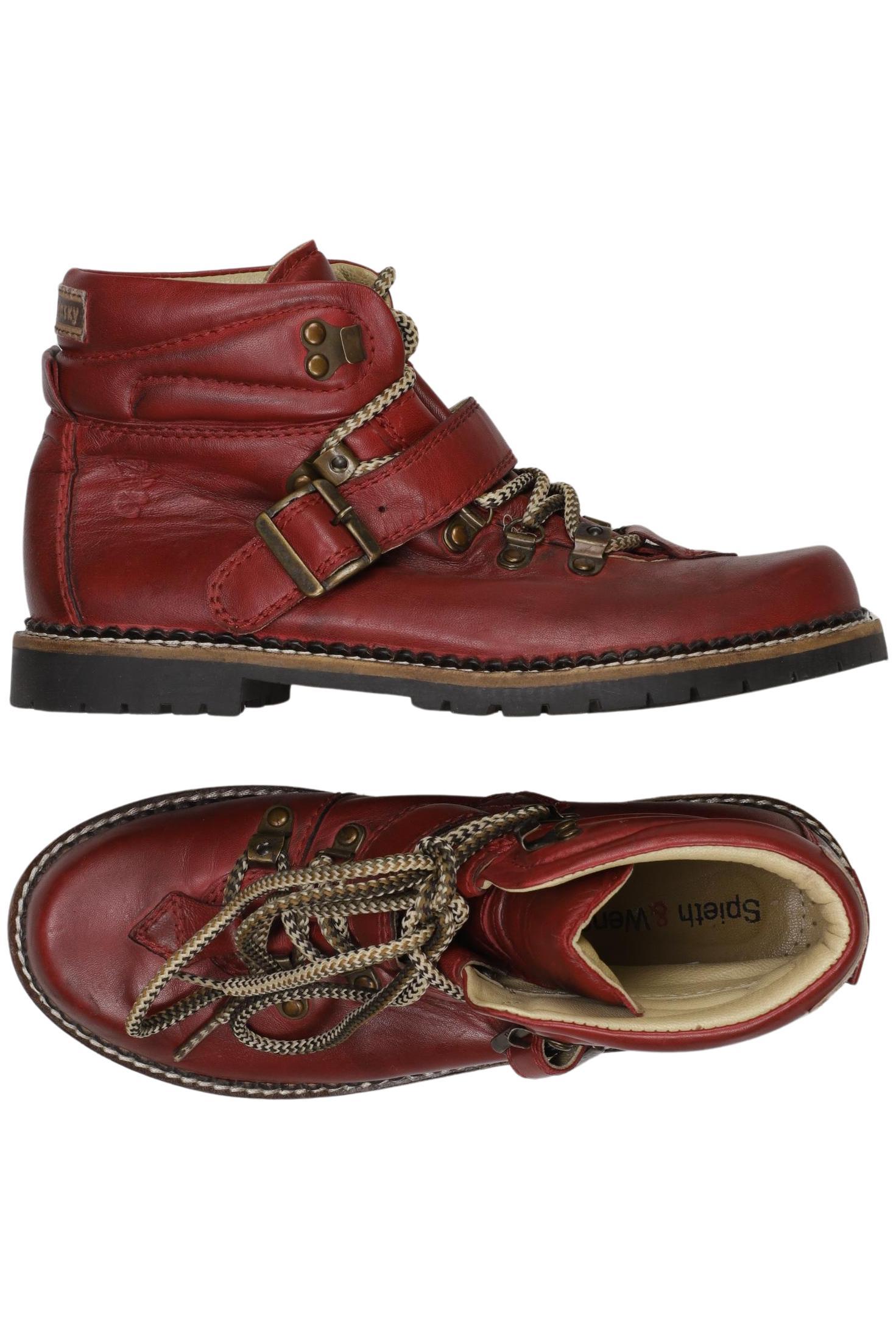 

Spieth Wensky Damen Stiefelette, rot, Gr. 40