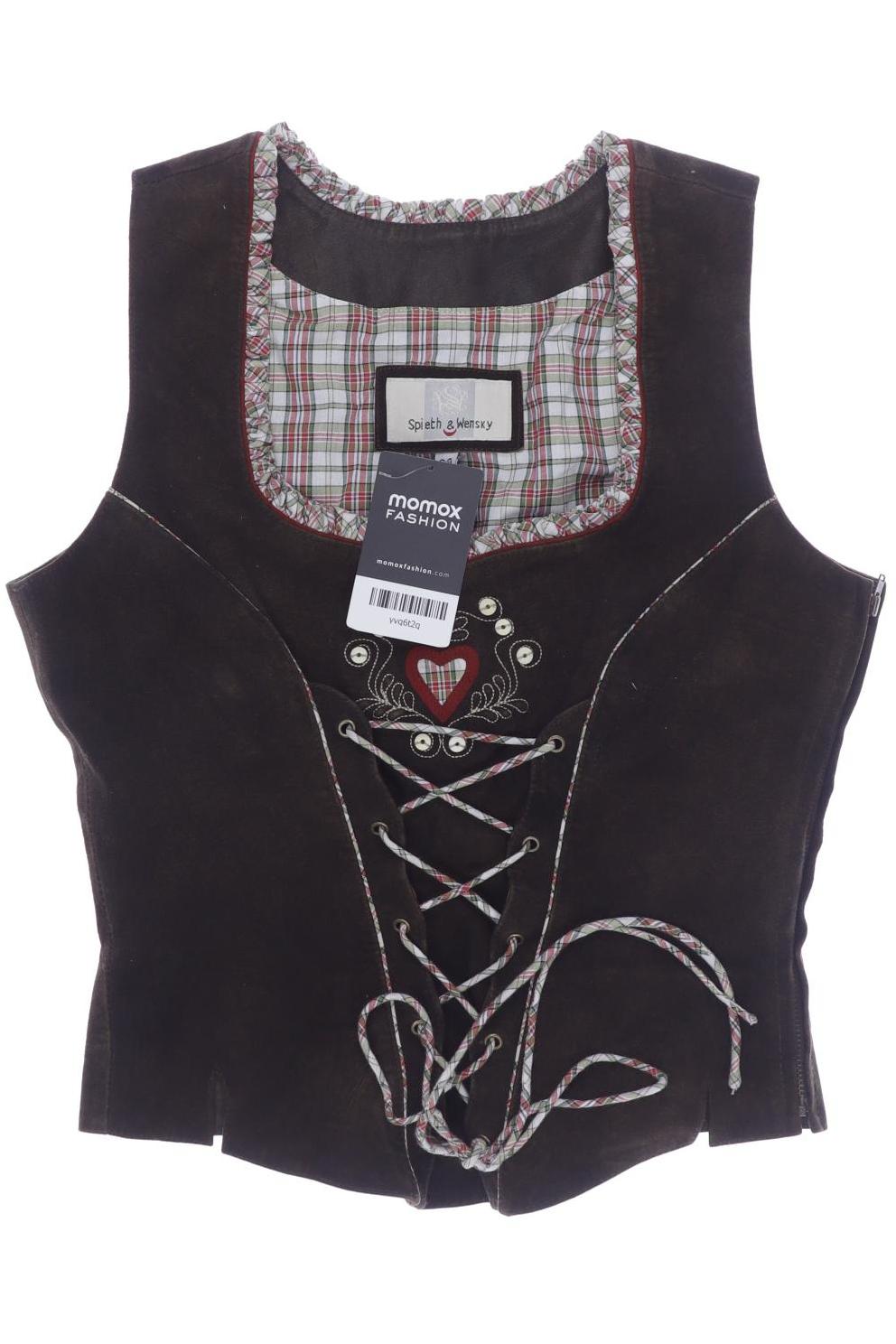 

Spieth Wensky Damen Weste, braun, Gr. 34