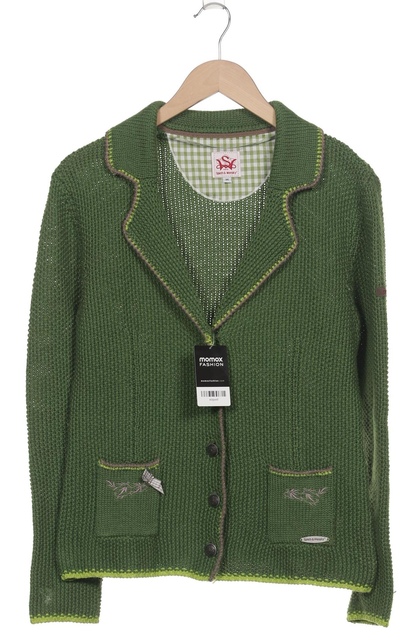 

Spieth Wensky Damen Strickjacke, grün, Gr. 38