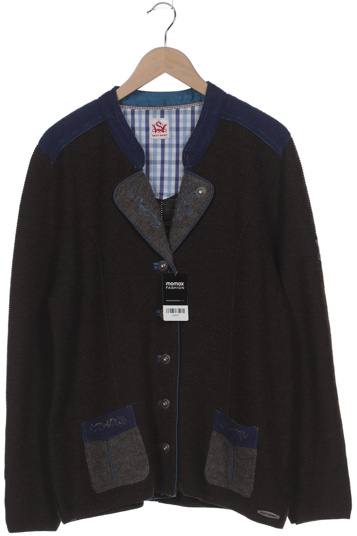 

Spieth Wensky Damen Strickjacke, braun, Gr. 46
