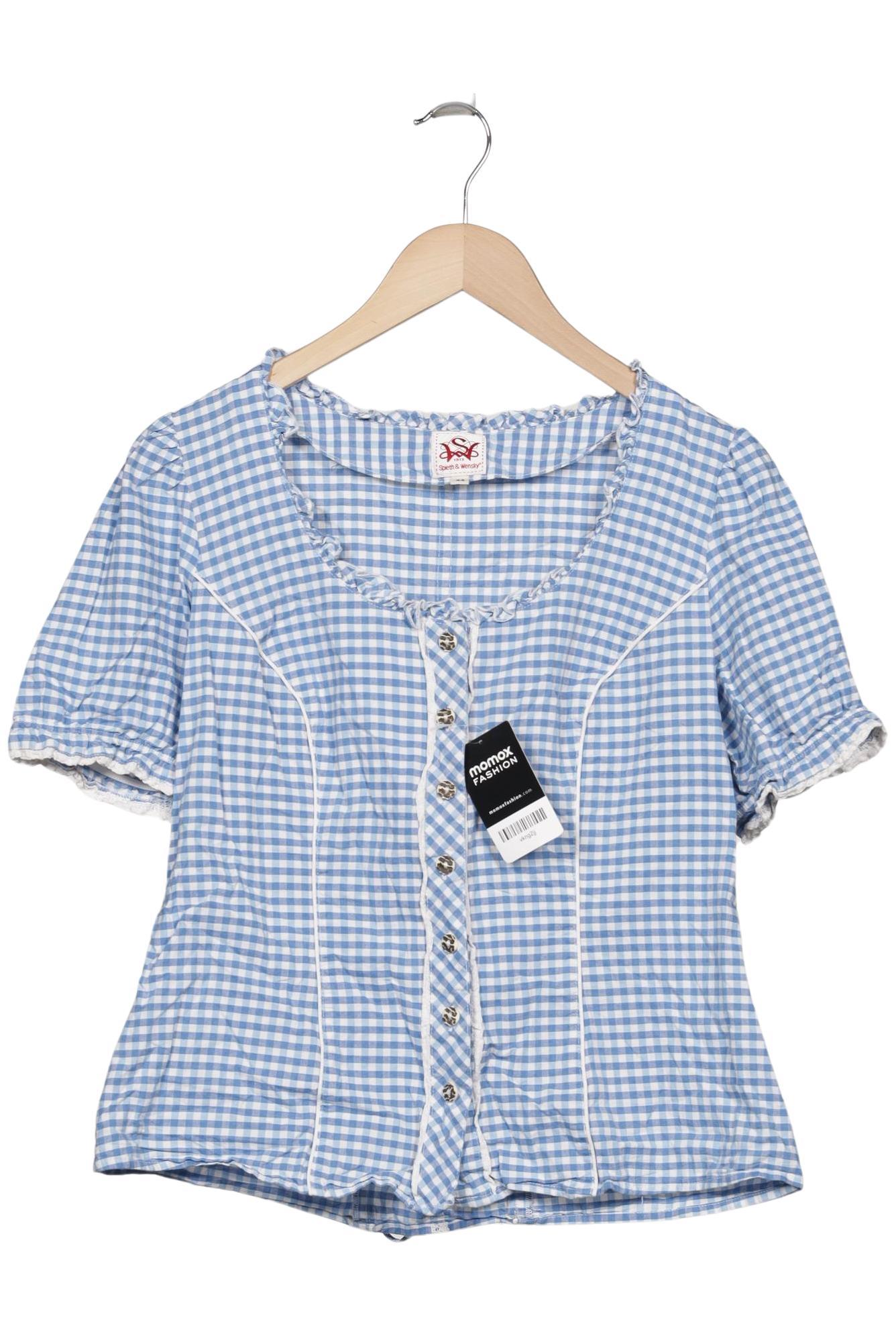 

Spieth Wensky Damen Bluse, blau, Gr. 44