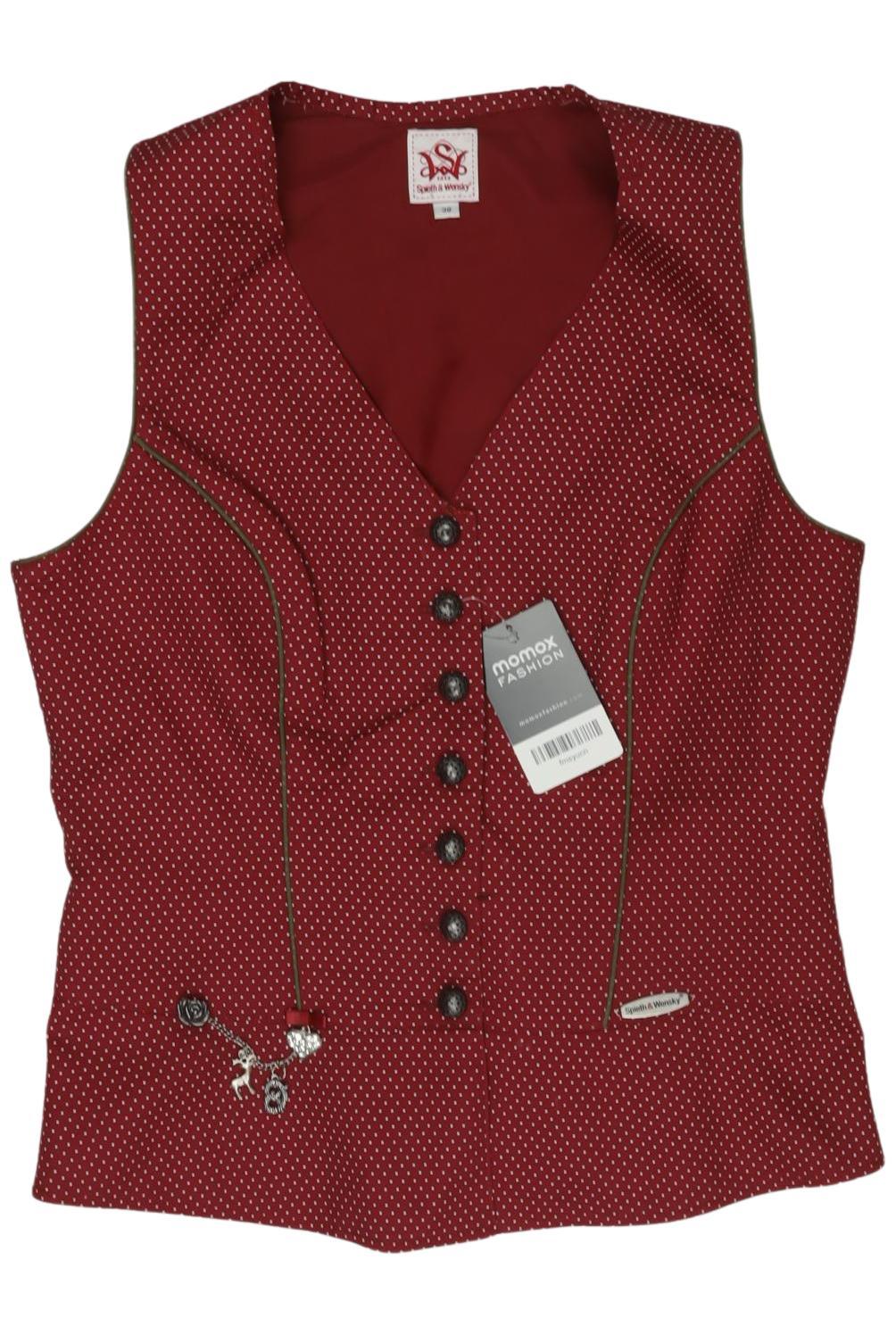 

Spieth Wensky Damen Weste, rot, Gr. 38