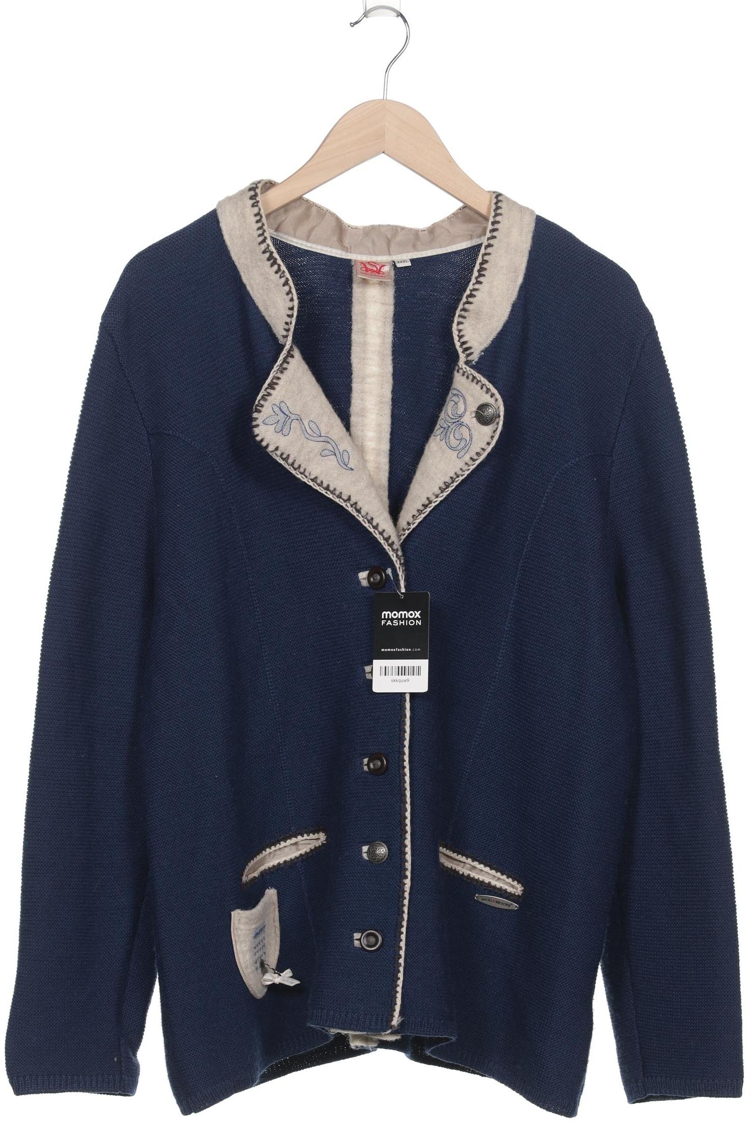 

Spieth Wensky Damen Strickjacke, blau, Gr. 48