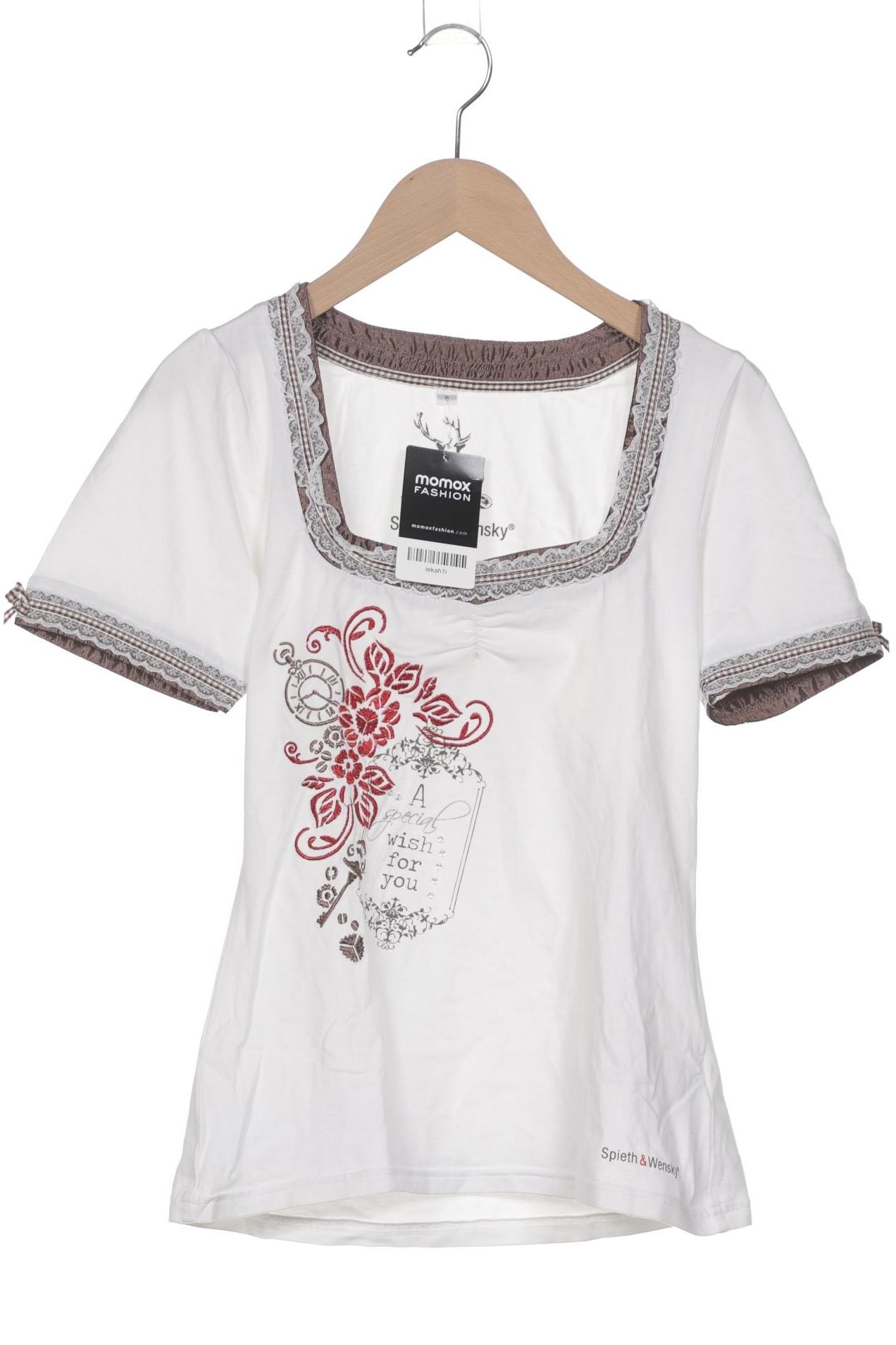 Thumbnail - Spieth Wensky Damen T-Shirt, weiß, Gr. 36