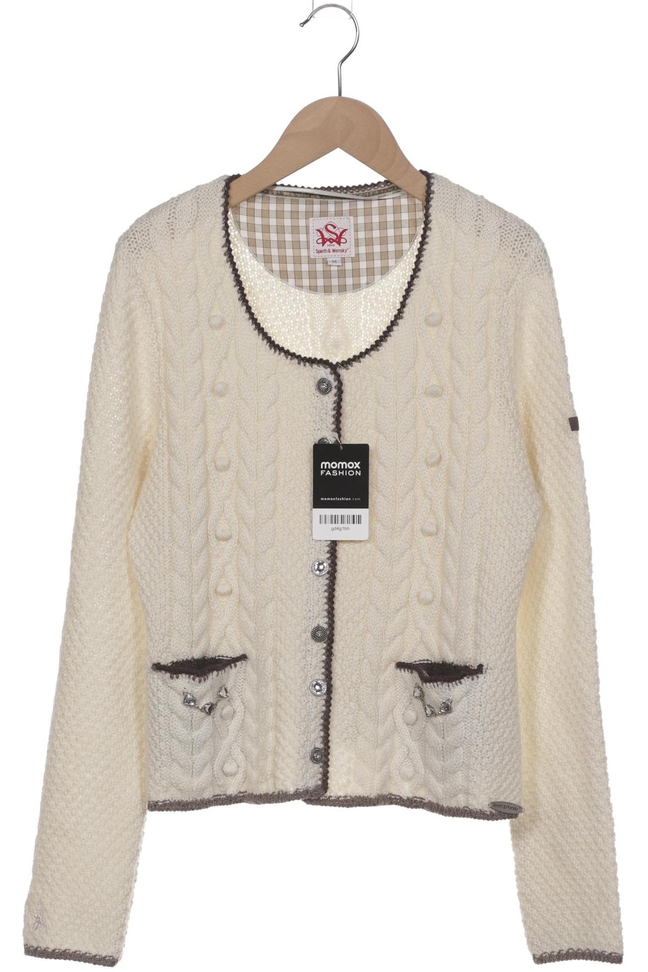

Spieth Wensky Damen Strickjacke, cremeweiß, Gr. 38