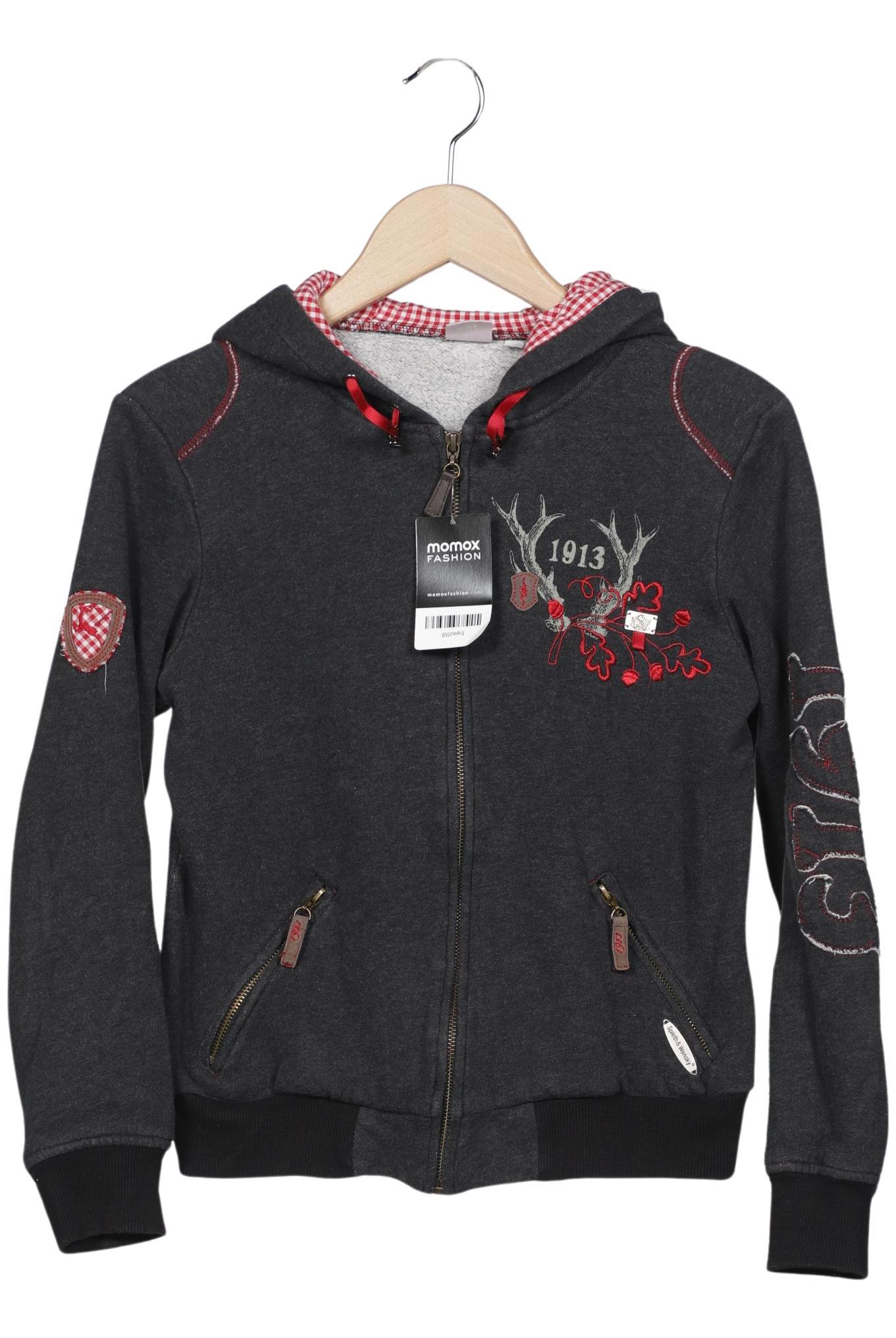 

Spieth Wensky Damen Kapuzenpullover, grau, Gr. 38