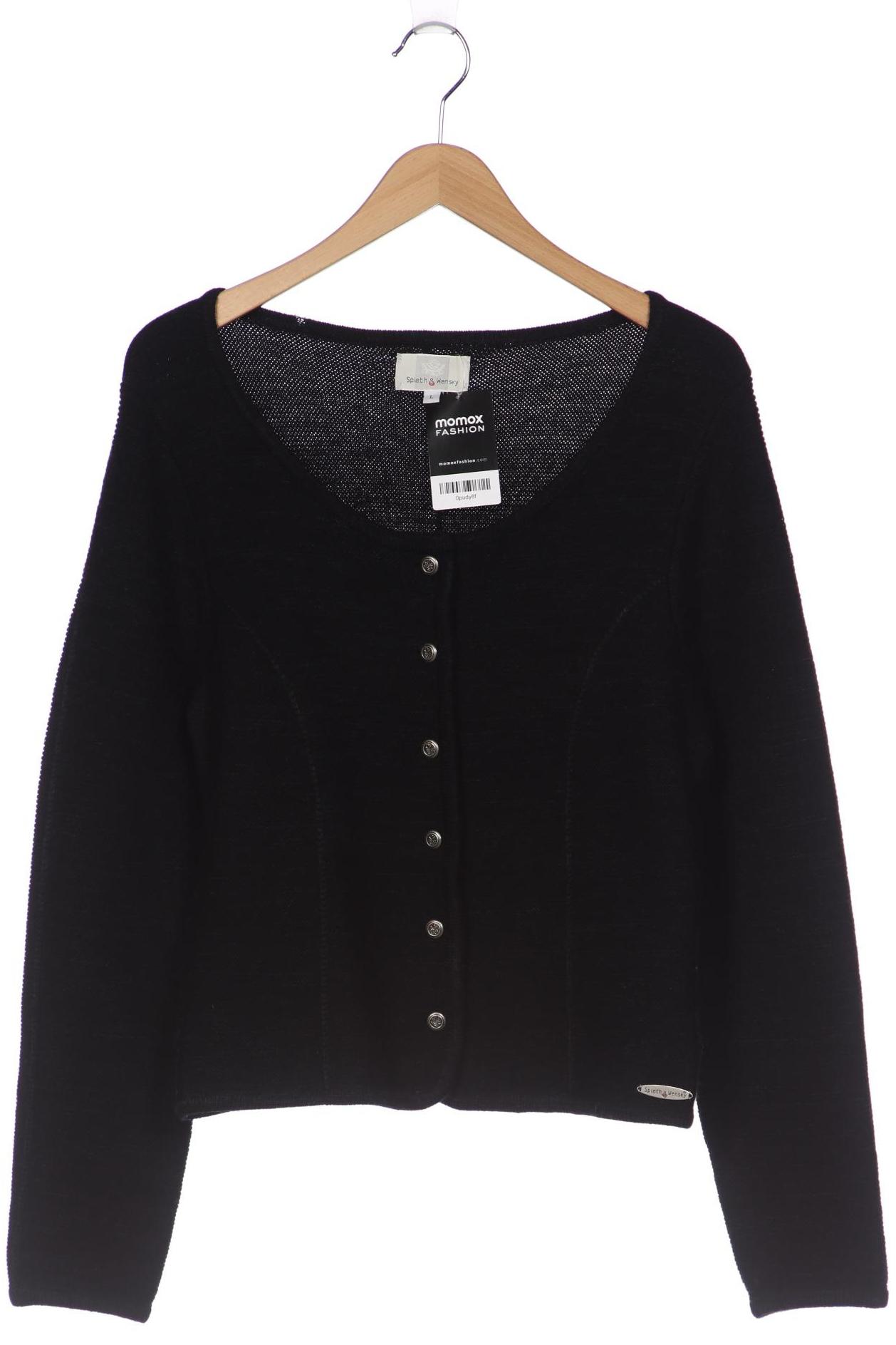 

Spieth Wensky Damen Strickjacke, schwarz, Gr. 42