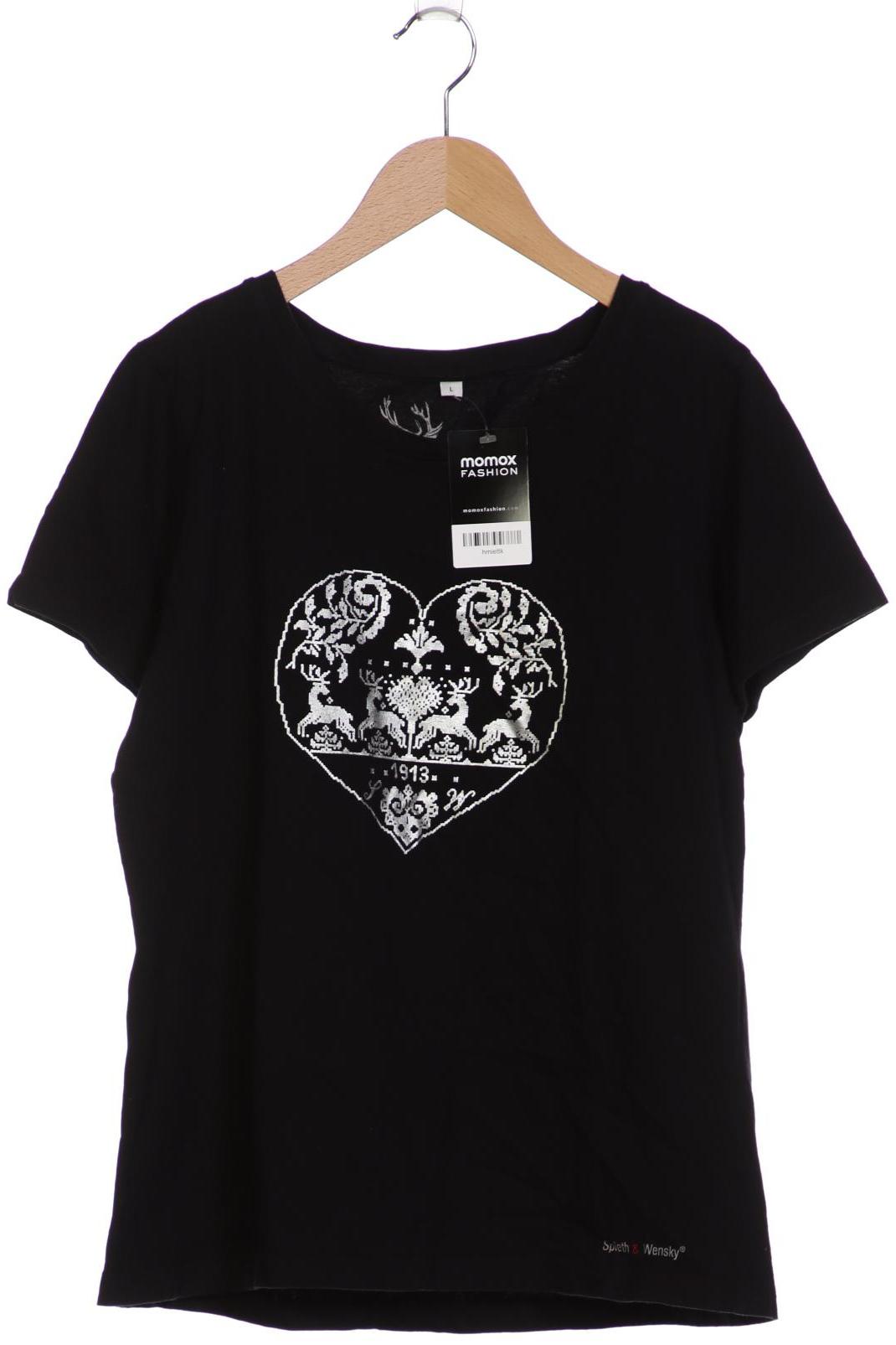 

Spieth Wensky Damen T-Shirt, schwarz, Gr. 42