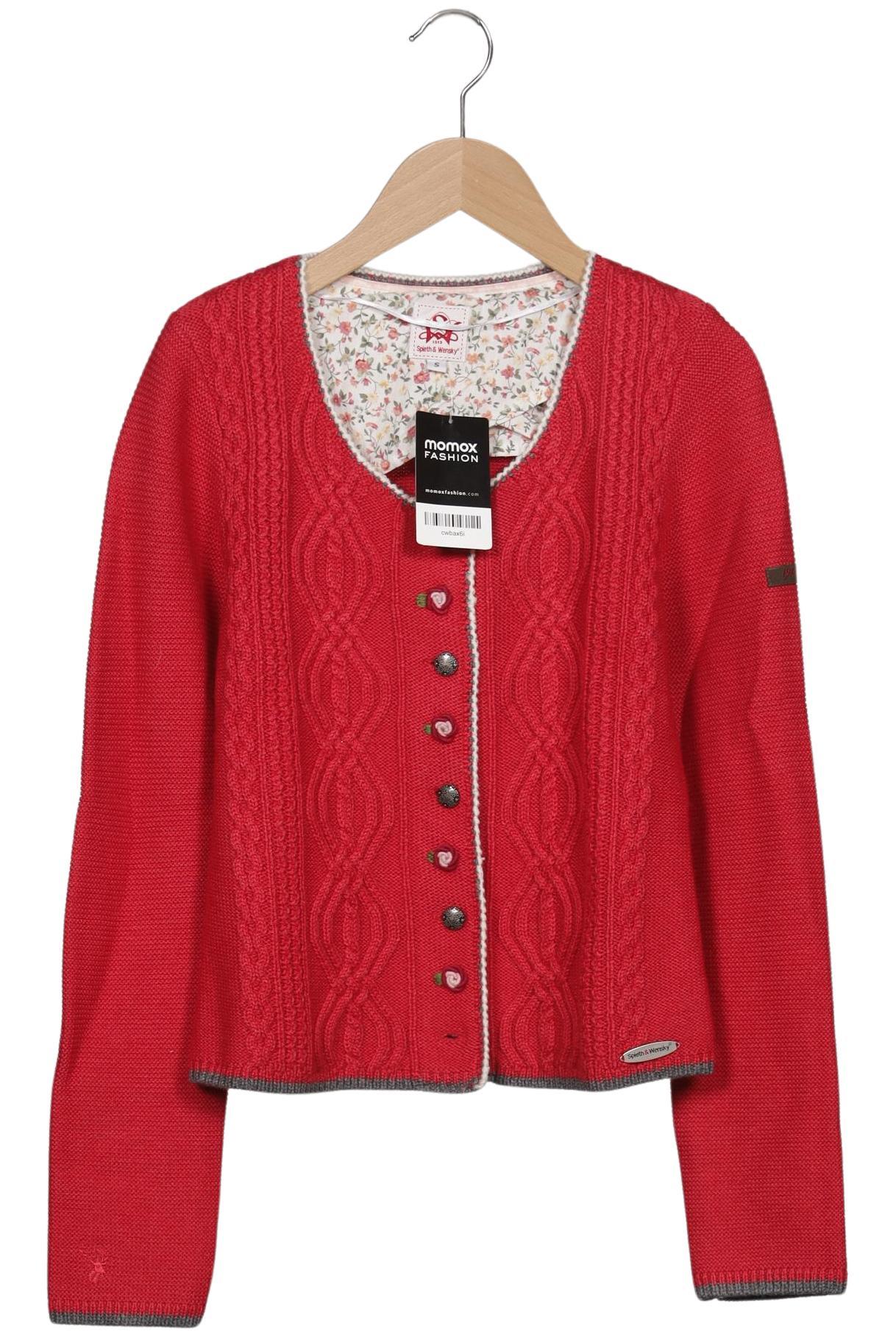 

Spieth Wensky Damen Strickjacke, rot, Gr. 36