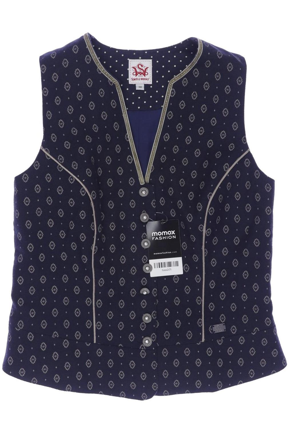 

Spieth Wensky Damen Weste, marineblau, Gr. 38