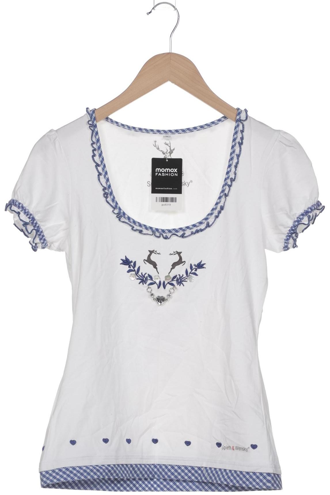 

Spieth Wensky Damen T-Shirt, weiß, Gr. 38