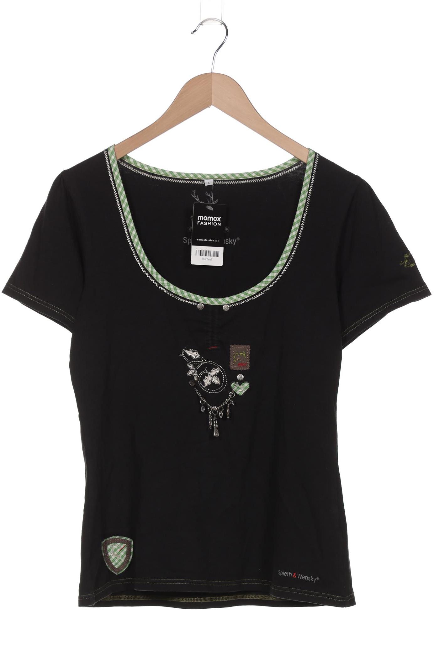 

Spieth Wensky Damen T-Shirt, schwarz, Gr. 42