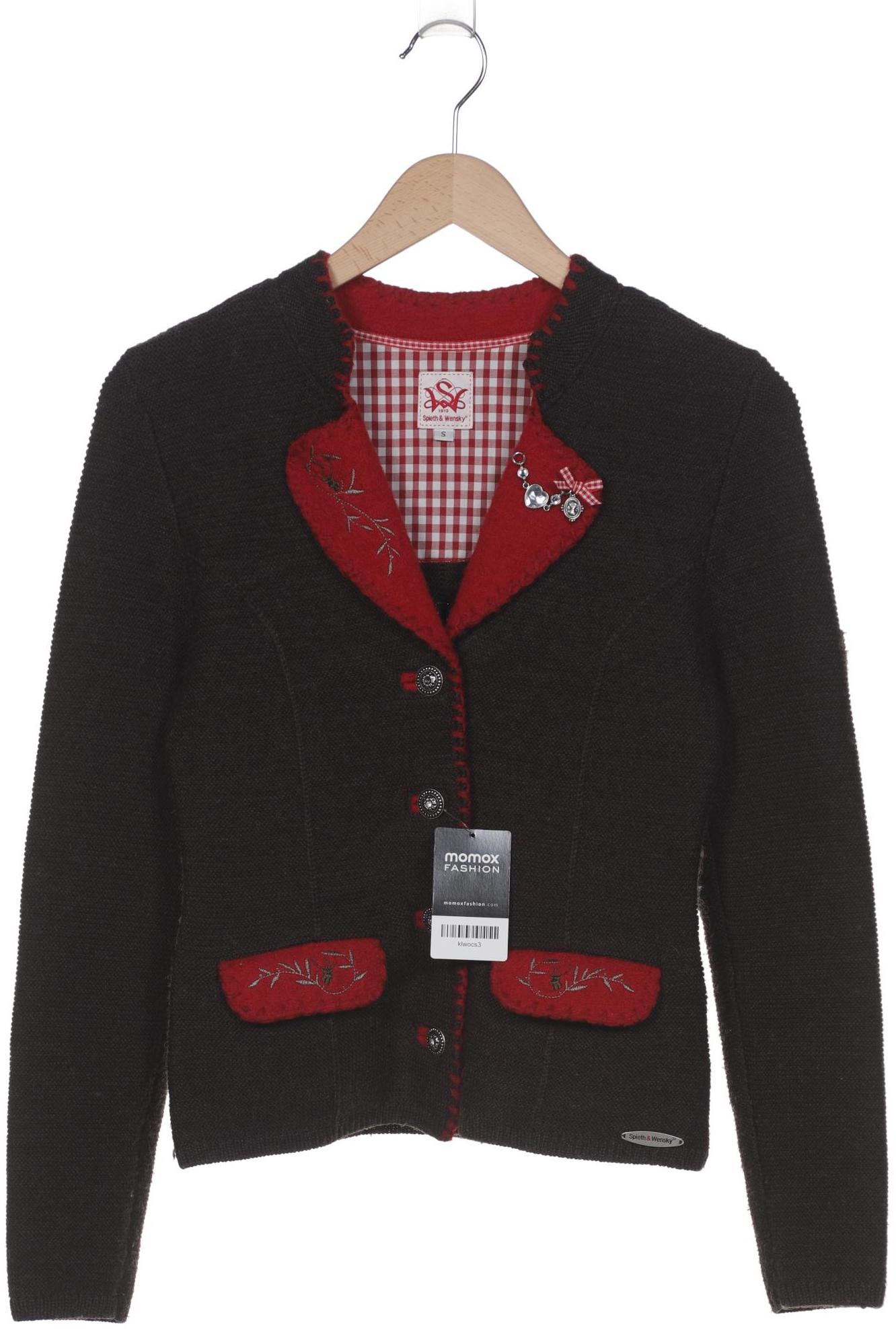 

Spieth Wensky Damen Strickjacke, braun, Gr. 36