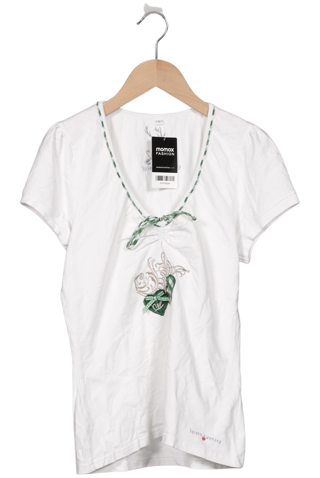 

Spieth Wensky Damen T-Shirt, weiß, Gr. 42