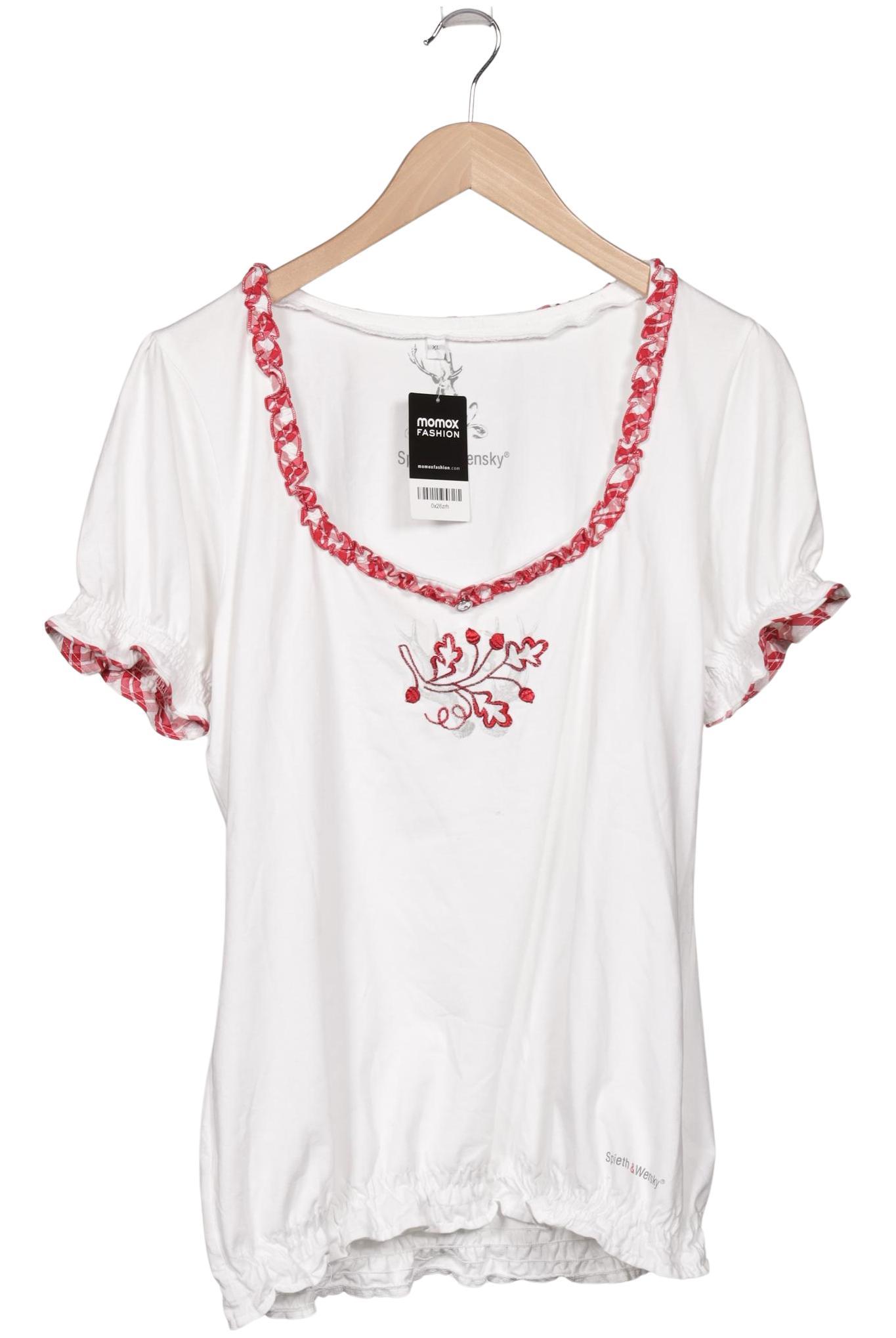 

Spieth Wensky Damen T-Shirt, weiß, Gr. 44