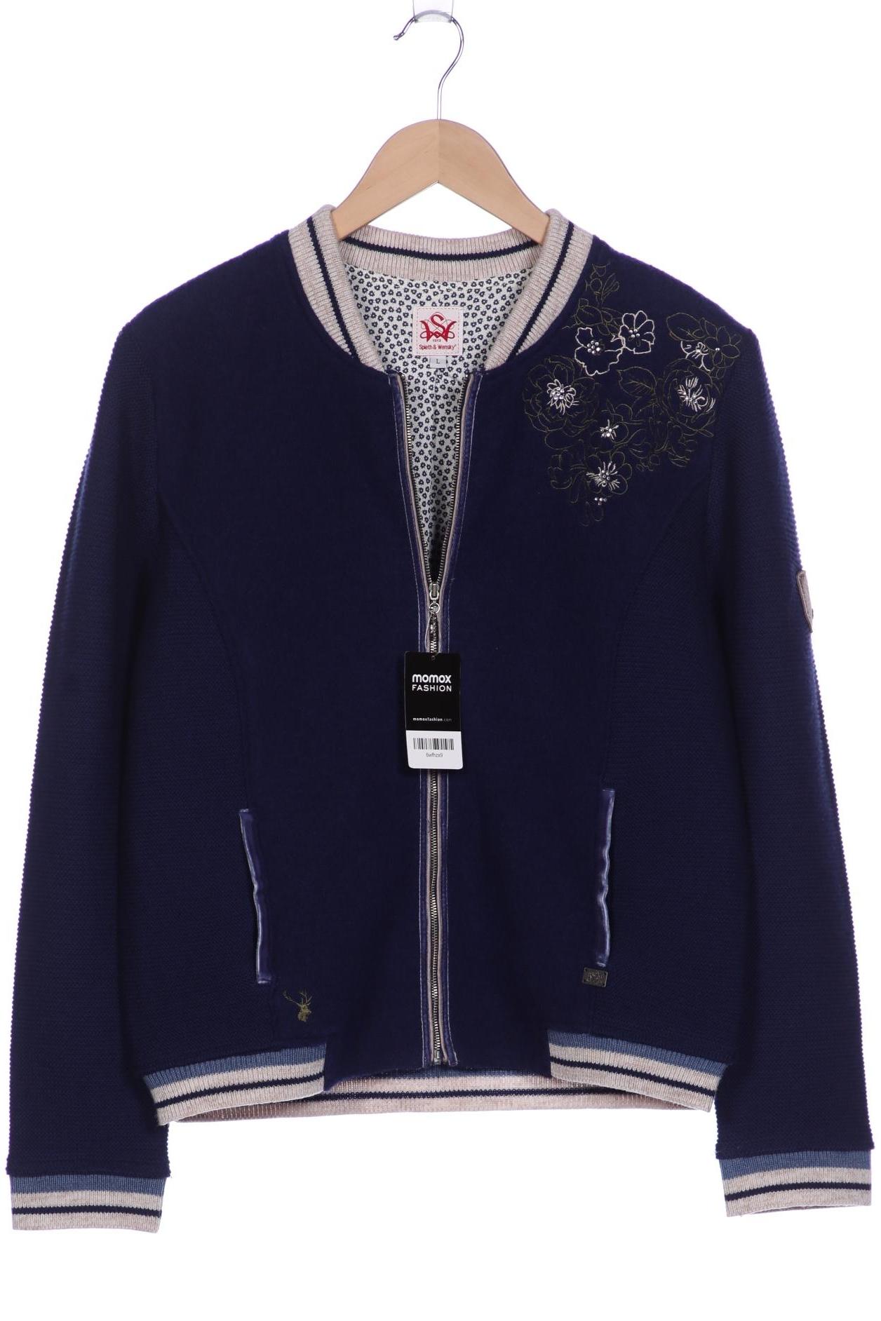 

Spieth Wensky Damen Strickjacke, marineblau, Gr. 42