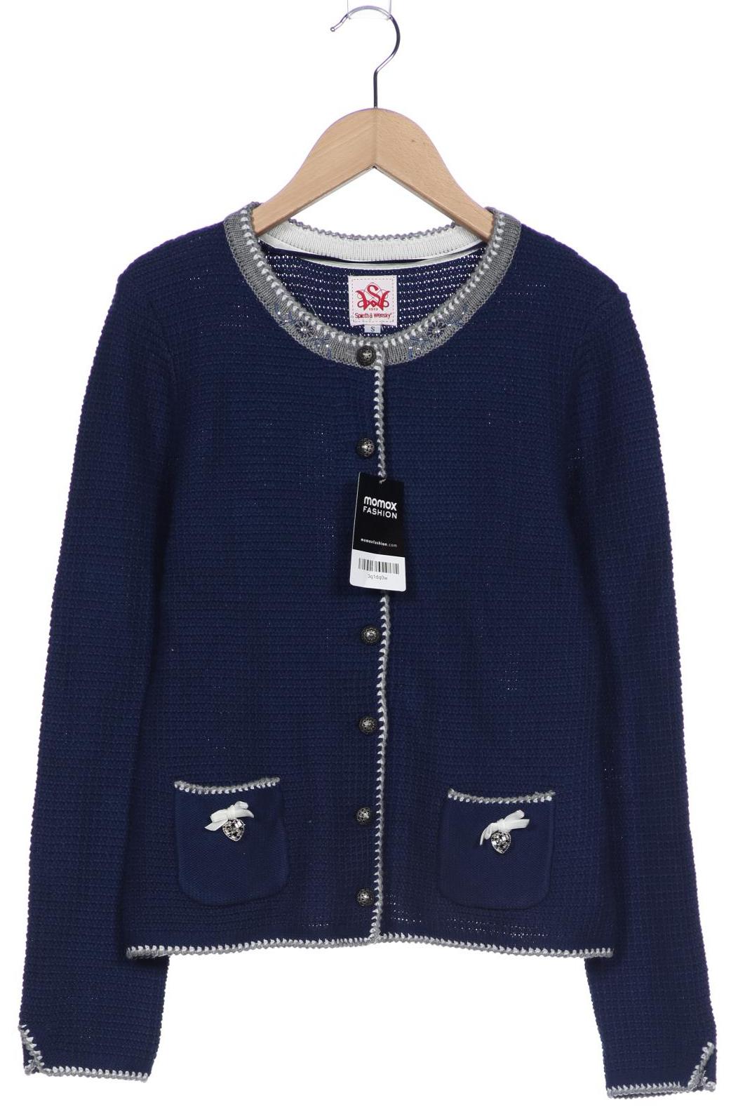 

Spieth Wensky Damen Strickjacke, marineblau, Gr. 36