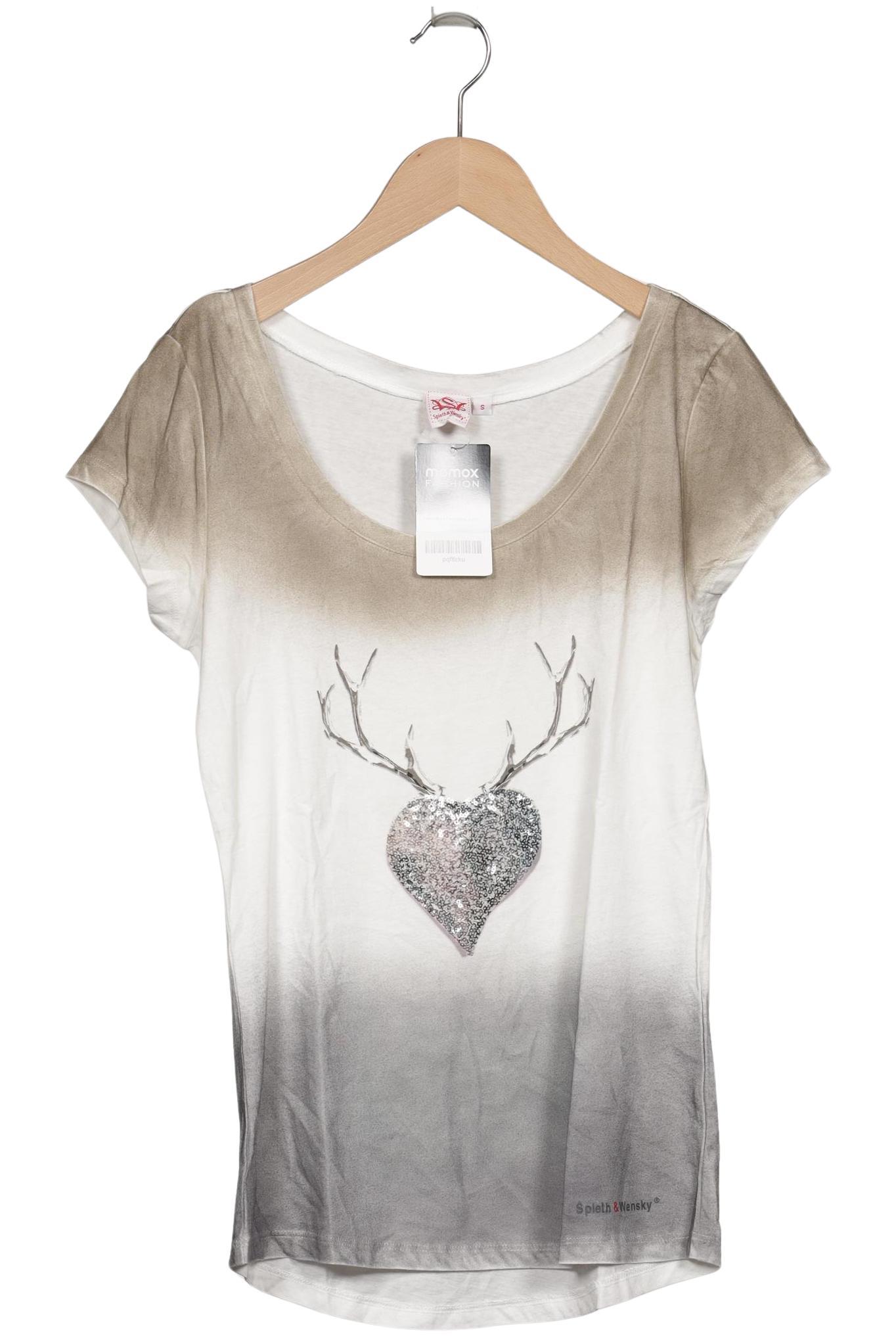 

Spieth Wensky Damen T-Shirt, weiß, Gr. 36