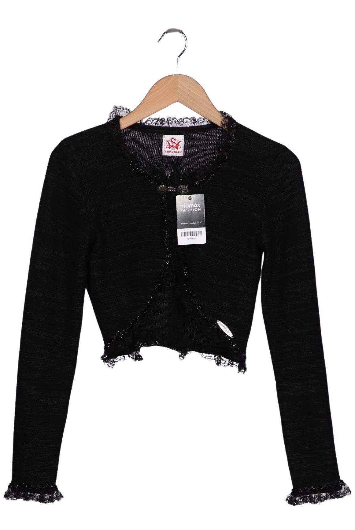 

Spieth Wensky Damen Strickjacke, schwarz, Gr. 34