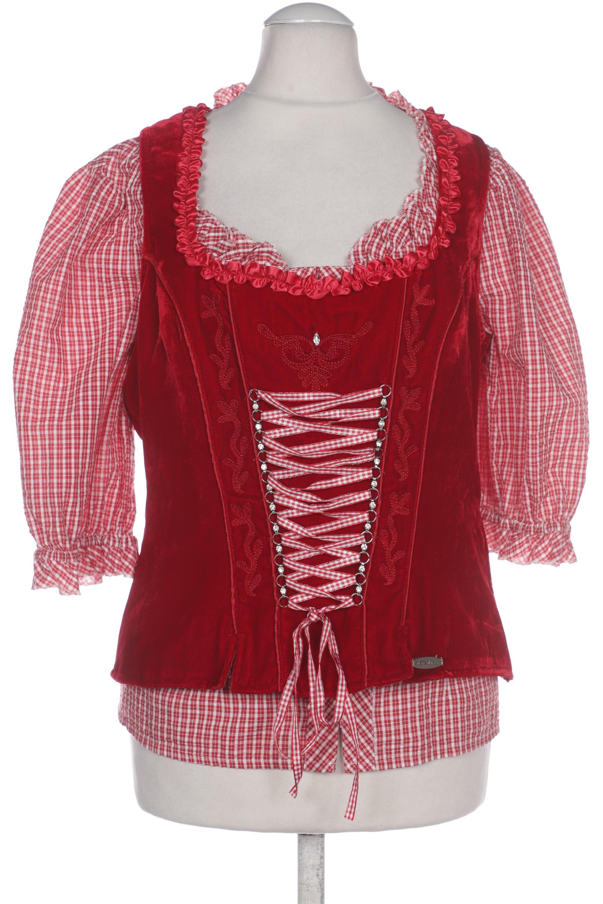 

Spieth Wensky Damen Bluse, rot, Gr. 38