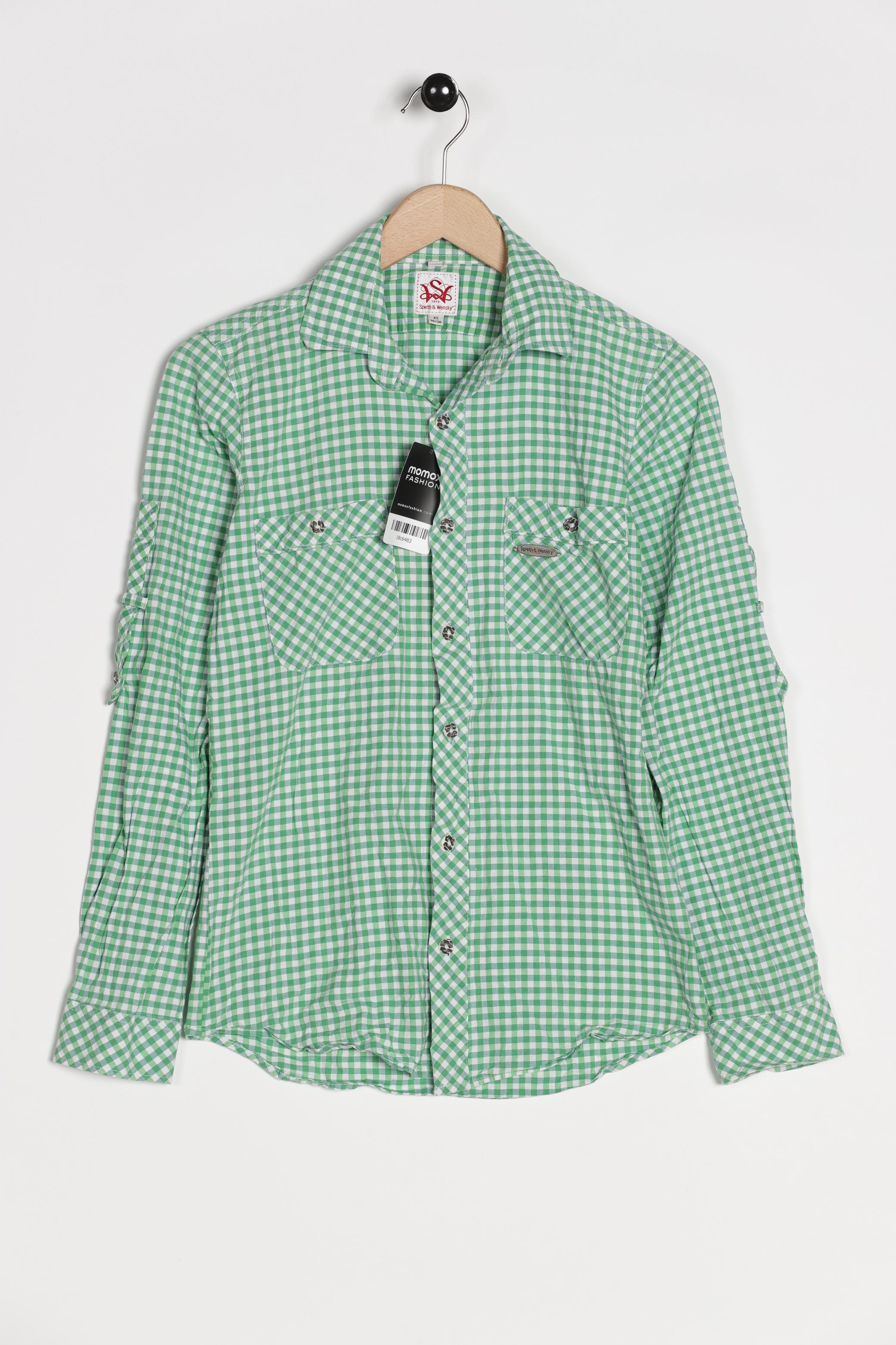 

Spieth Wensky Damen Bluse, grün, Gr. 36