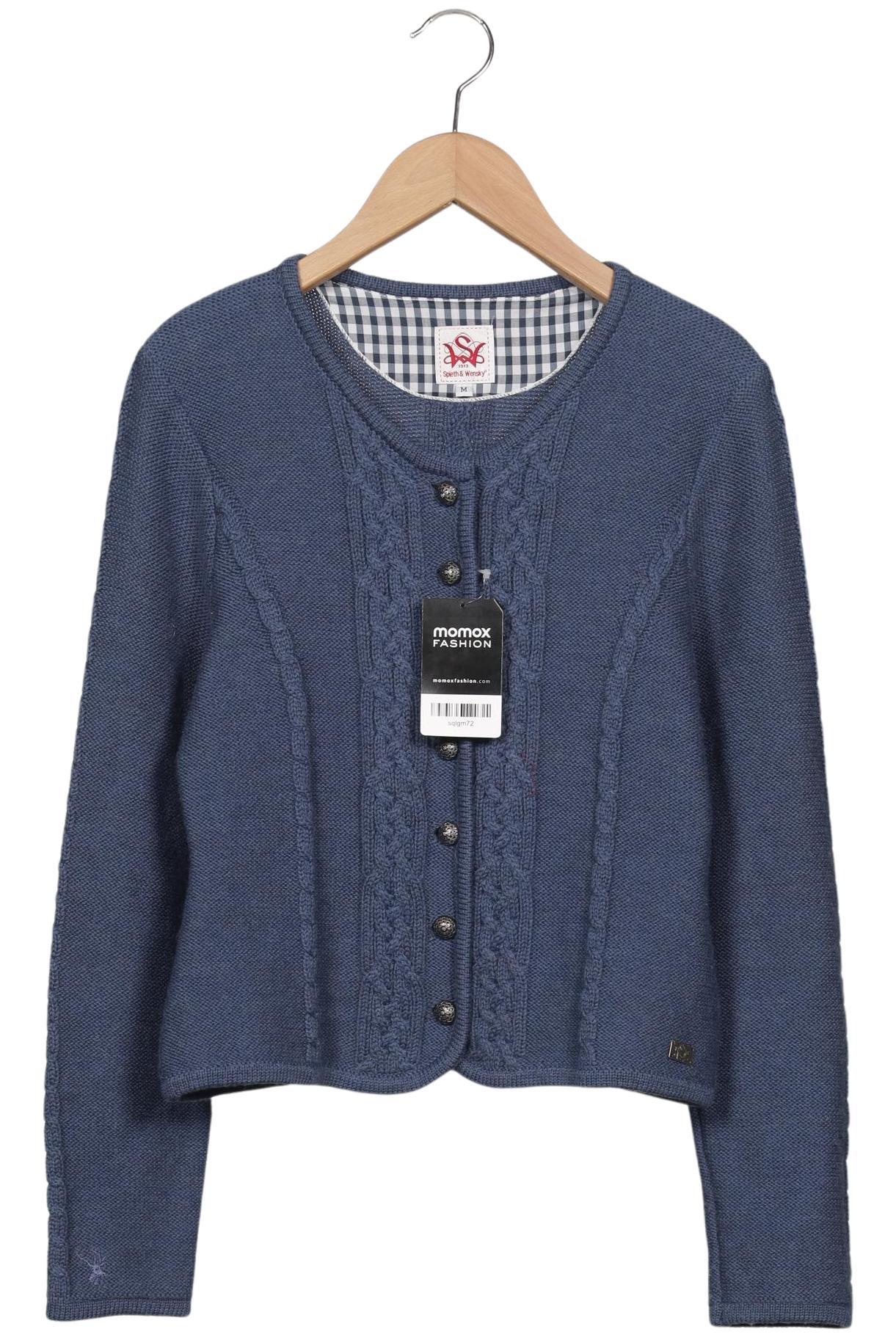 

Spieth Wensky Damen Strickjacke, blau, Gr. 38