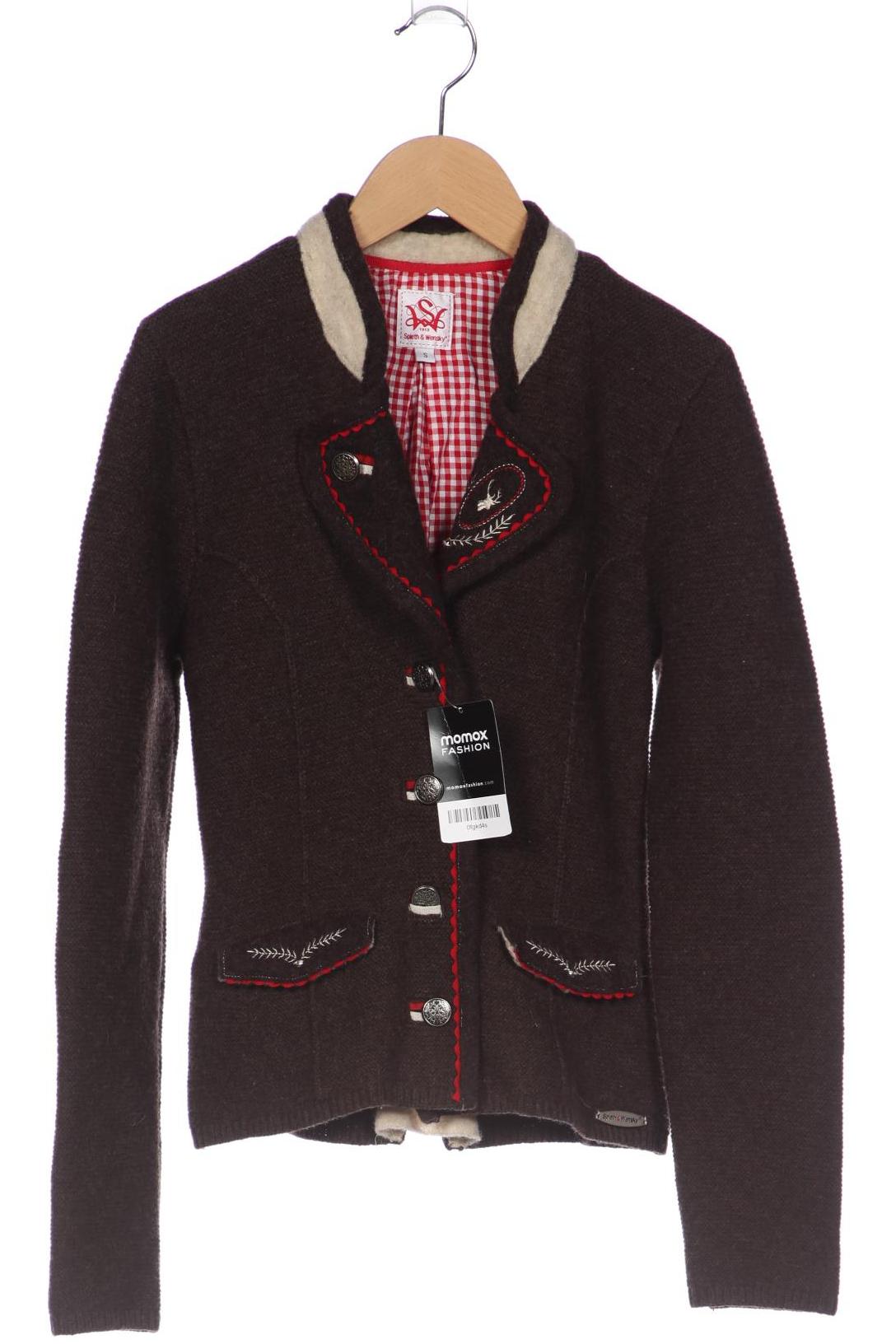 

Spieth Wensky Damen Strickjacke, braun, Gr. 36