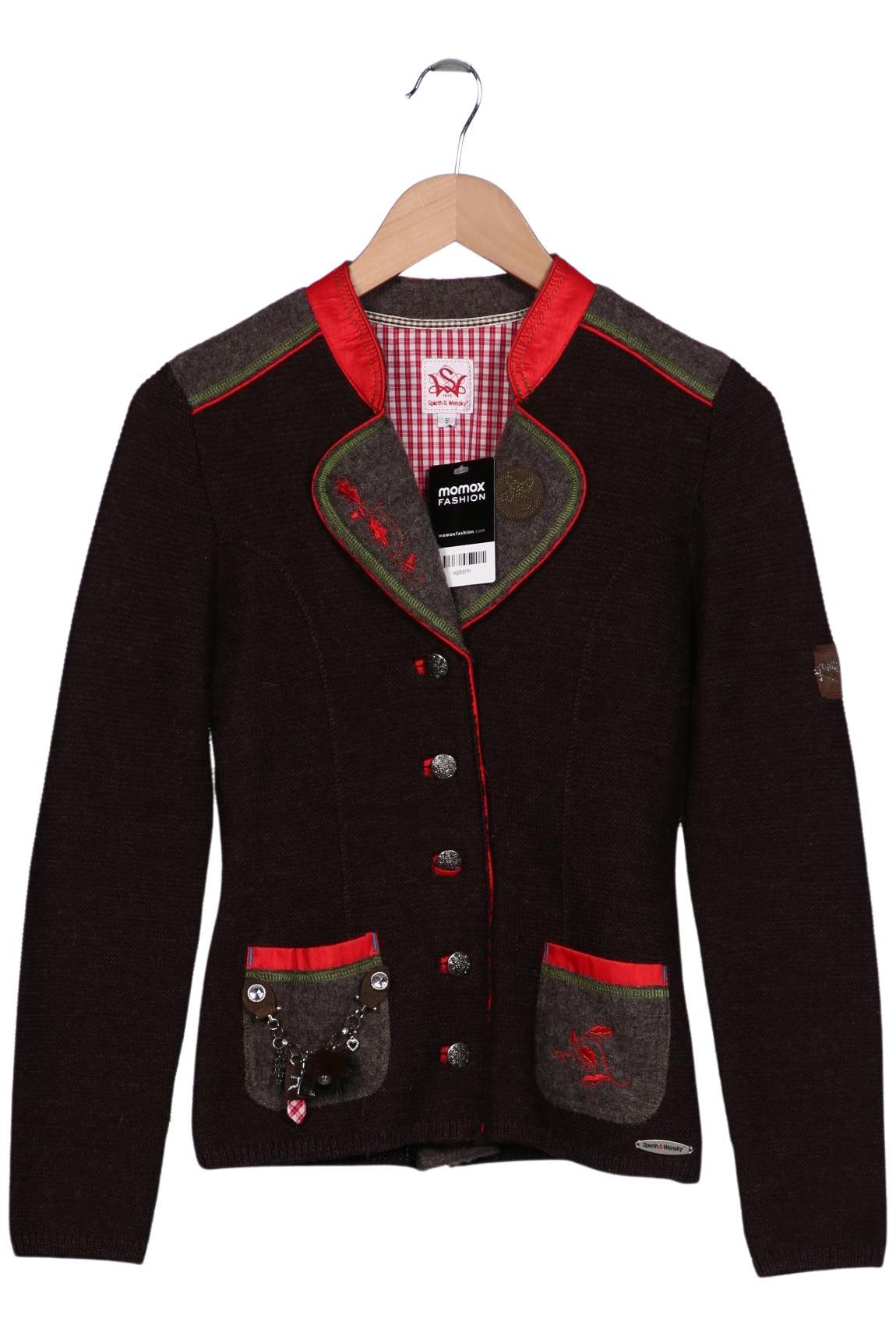 

Spieth Wensky Damen Strickjacke, braun, Gr. 36