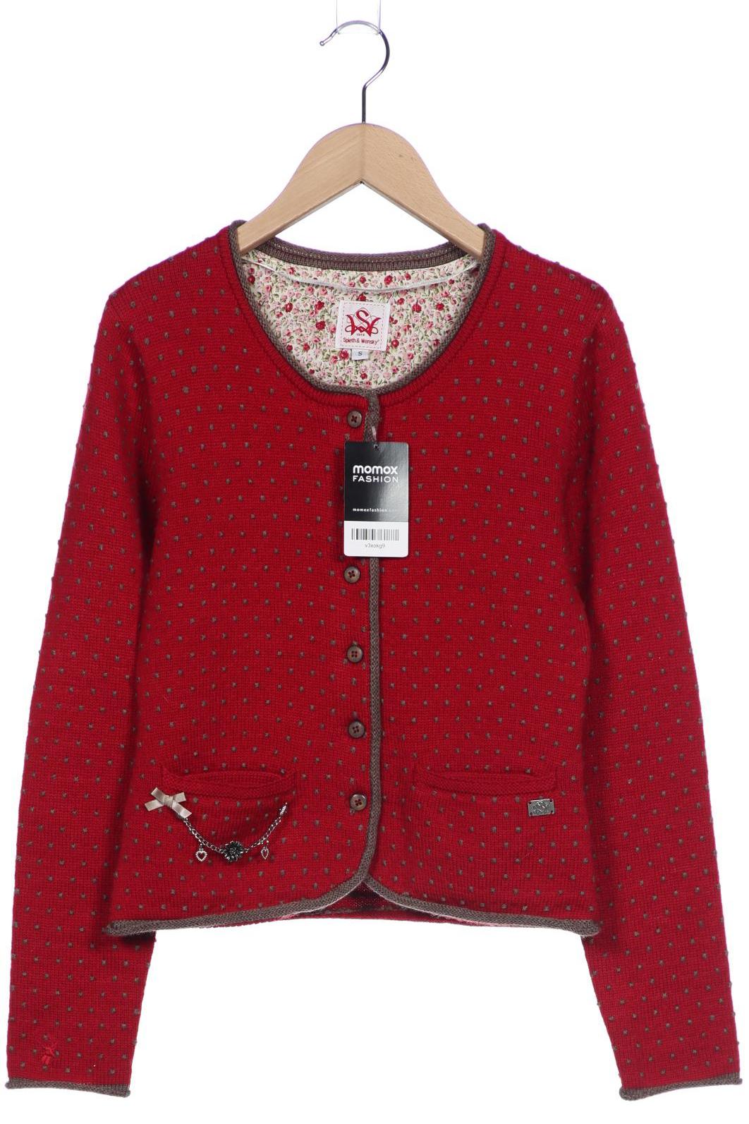 

Spieth Wensky Damen Strickjacke, rot, Gr. 36