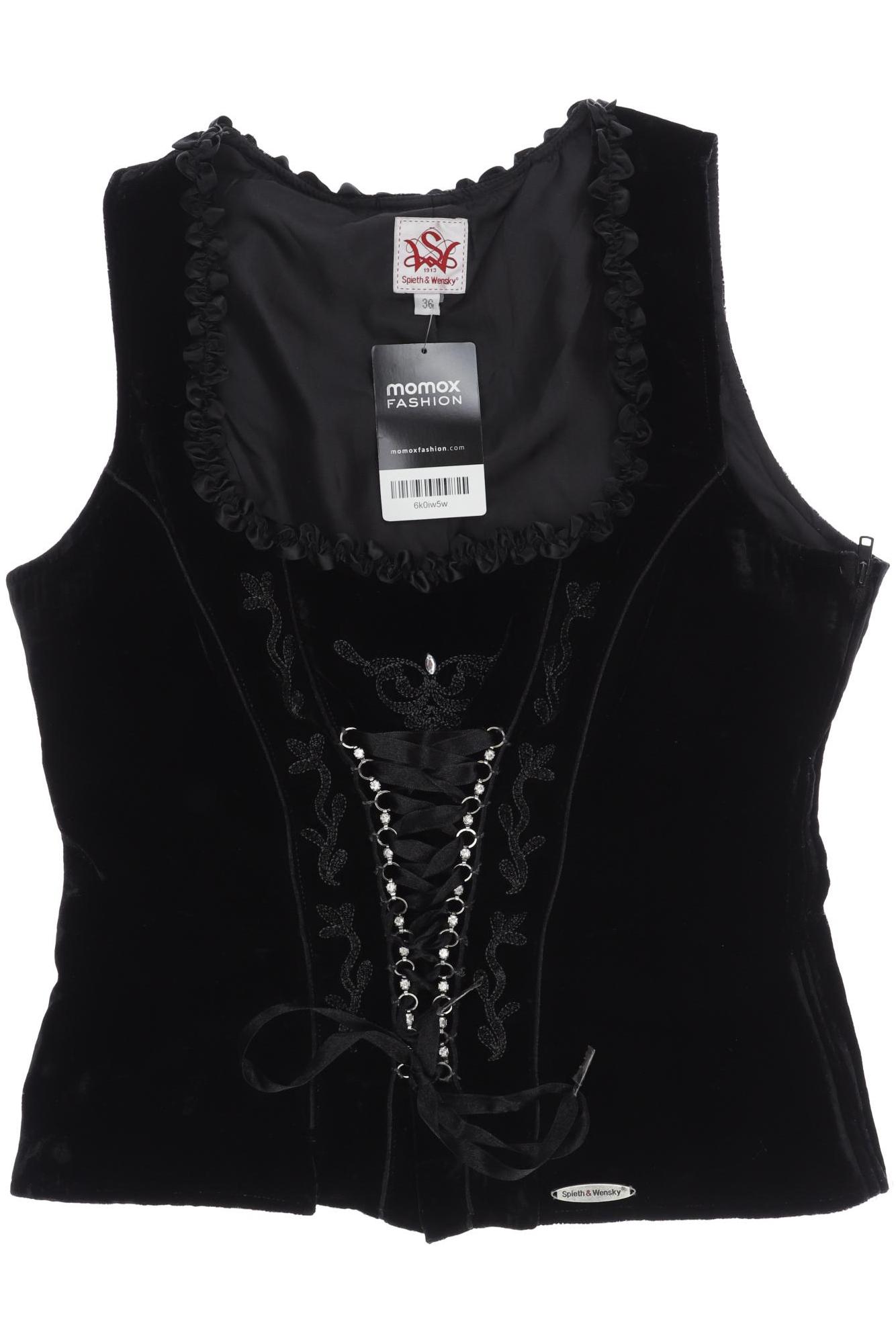 

Spieth Wensky Damen Top, schwarz, Gr. 36