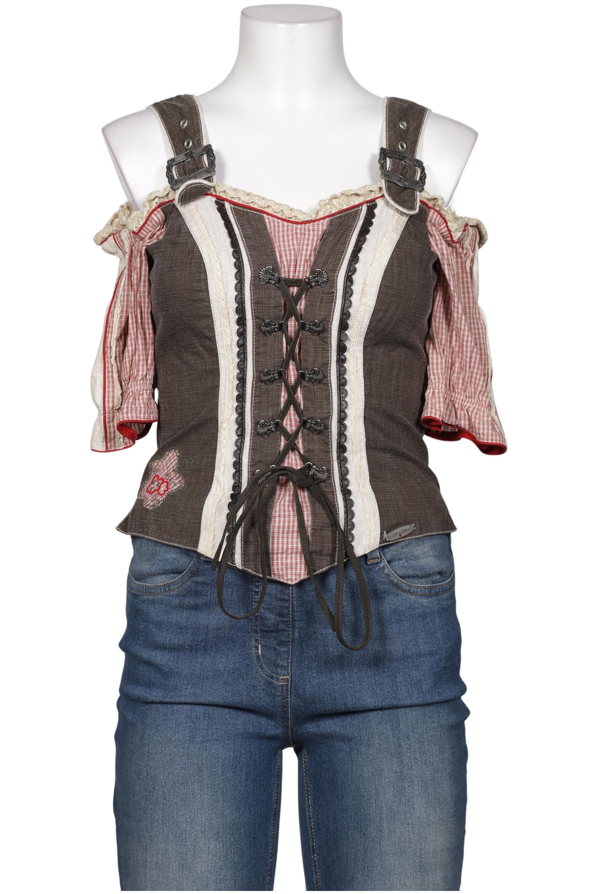 

Spieth Wensky Damen Bluse, braun, Gr. 38
