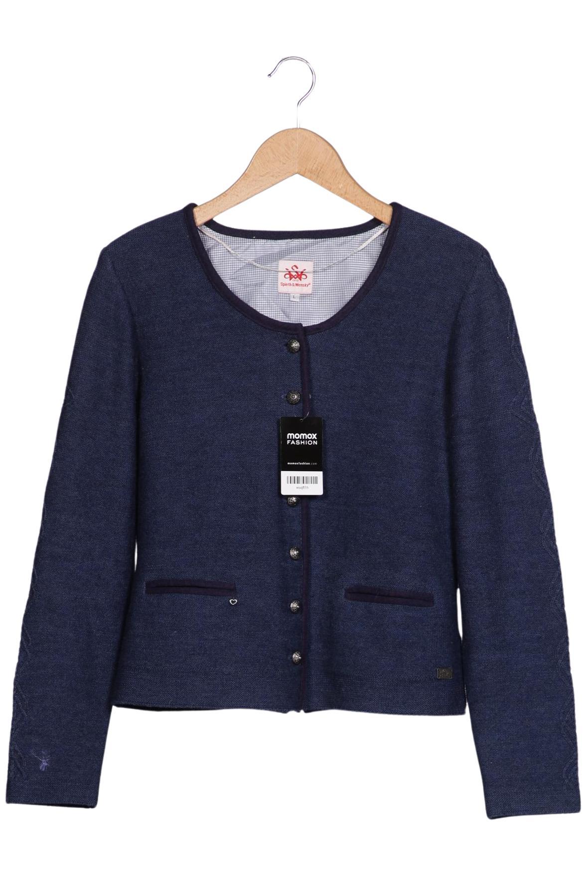 

Spieth Wensky Damen Strickjacke, marineblau, Gr. 42
