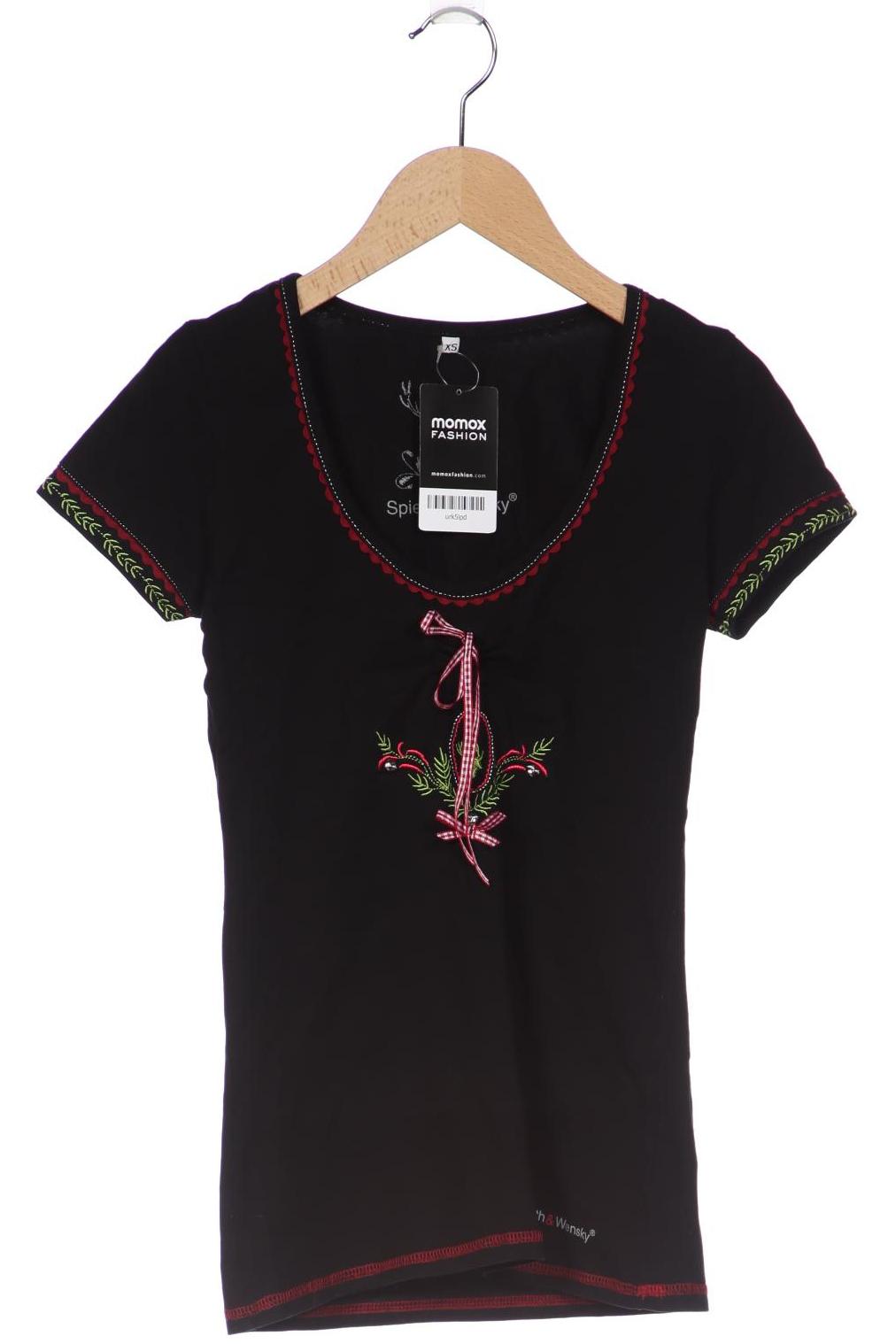 

Spieth Wensky Damen T-Shirt, schwarz, Gr. 34