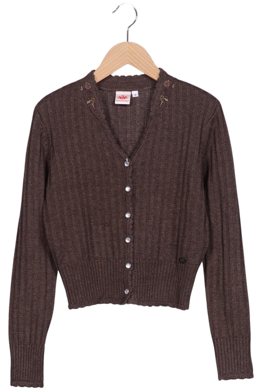 

Spieth Wensky Damen Strickjacke, braun, Gr. 36