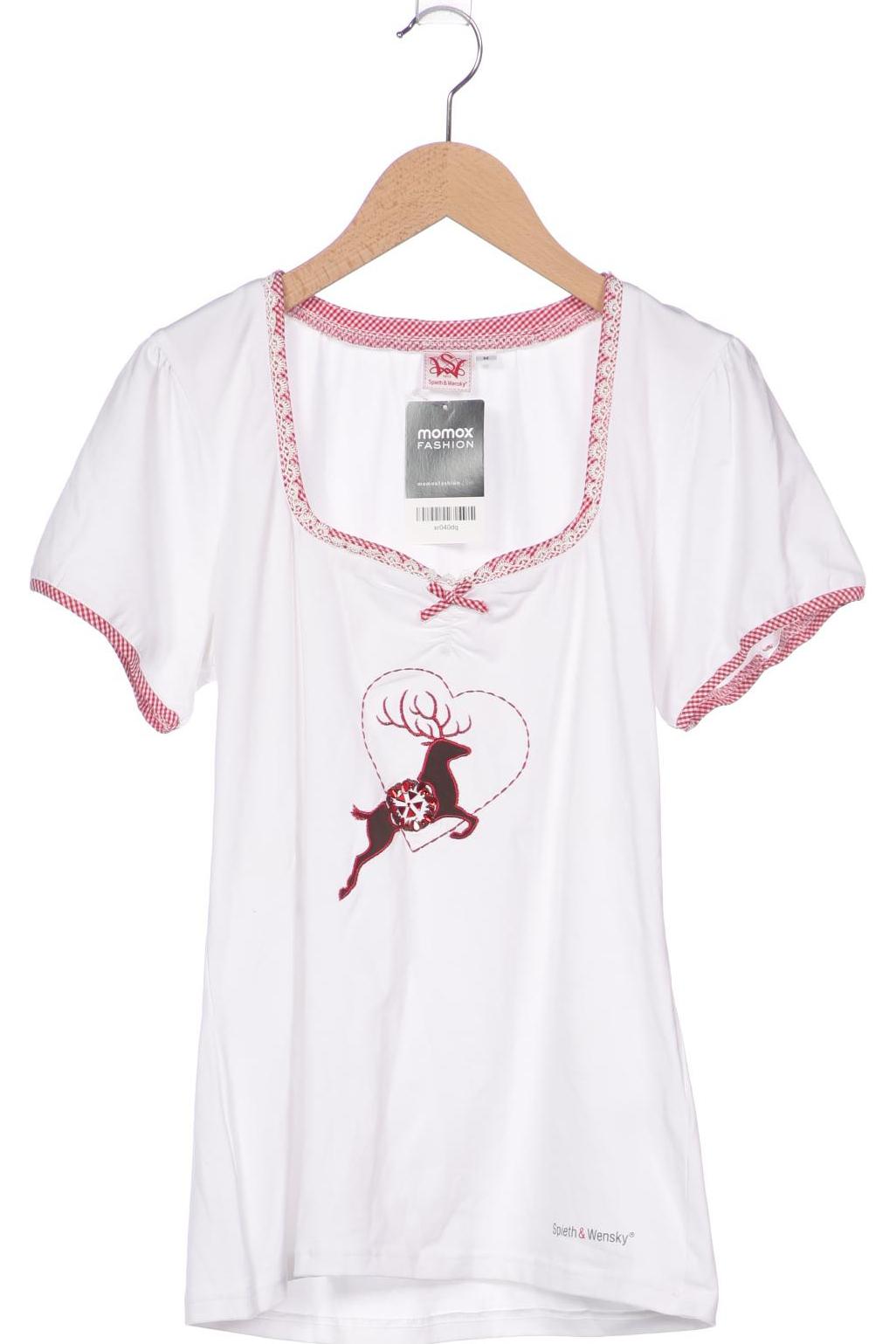 

Spieth Wensky Damen T-Shirt, weiß, Gr. 38