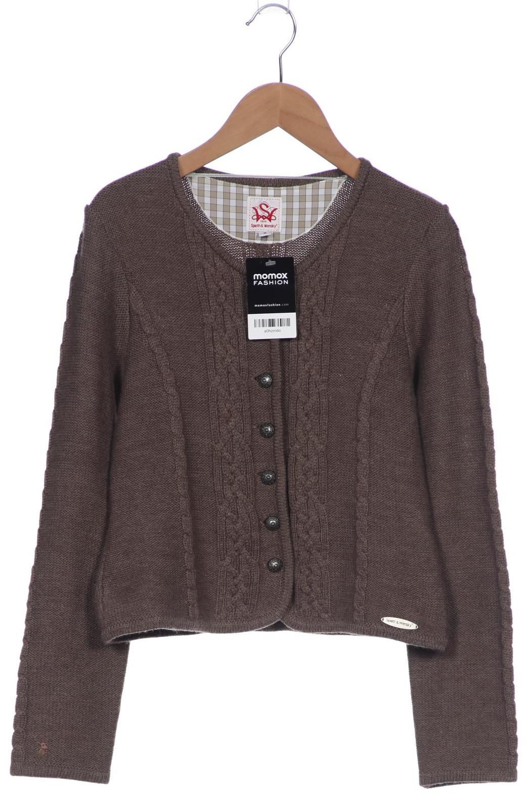 

Spieth Wensky Damen Strickjacke, braun, Gr. 36