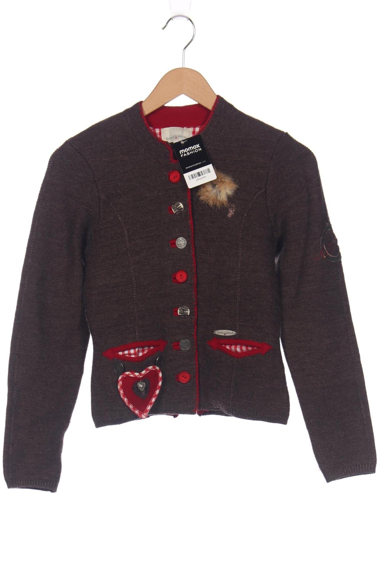 

Spieth Wensky Damen Strickjacke, braun, Gr. 36