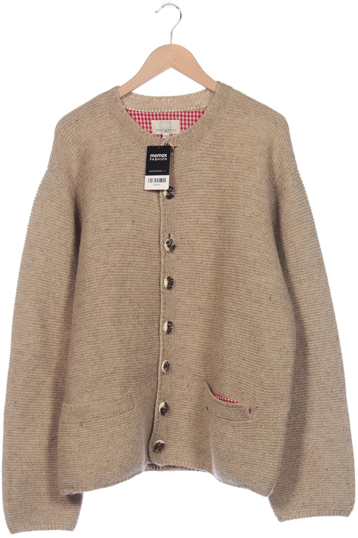 

Spieth Wensky Herren Strickjacke, beige, Gr. 56