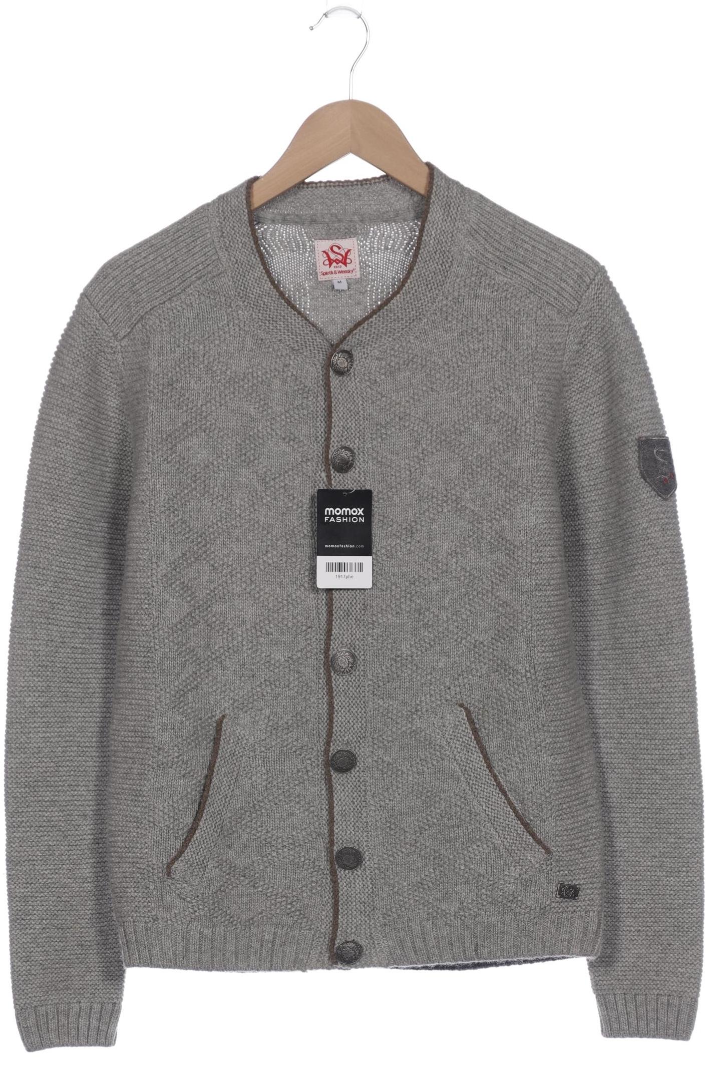 

Spieth Wensky Herren Strickjacke, grau, Gr. 48