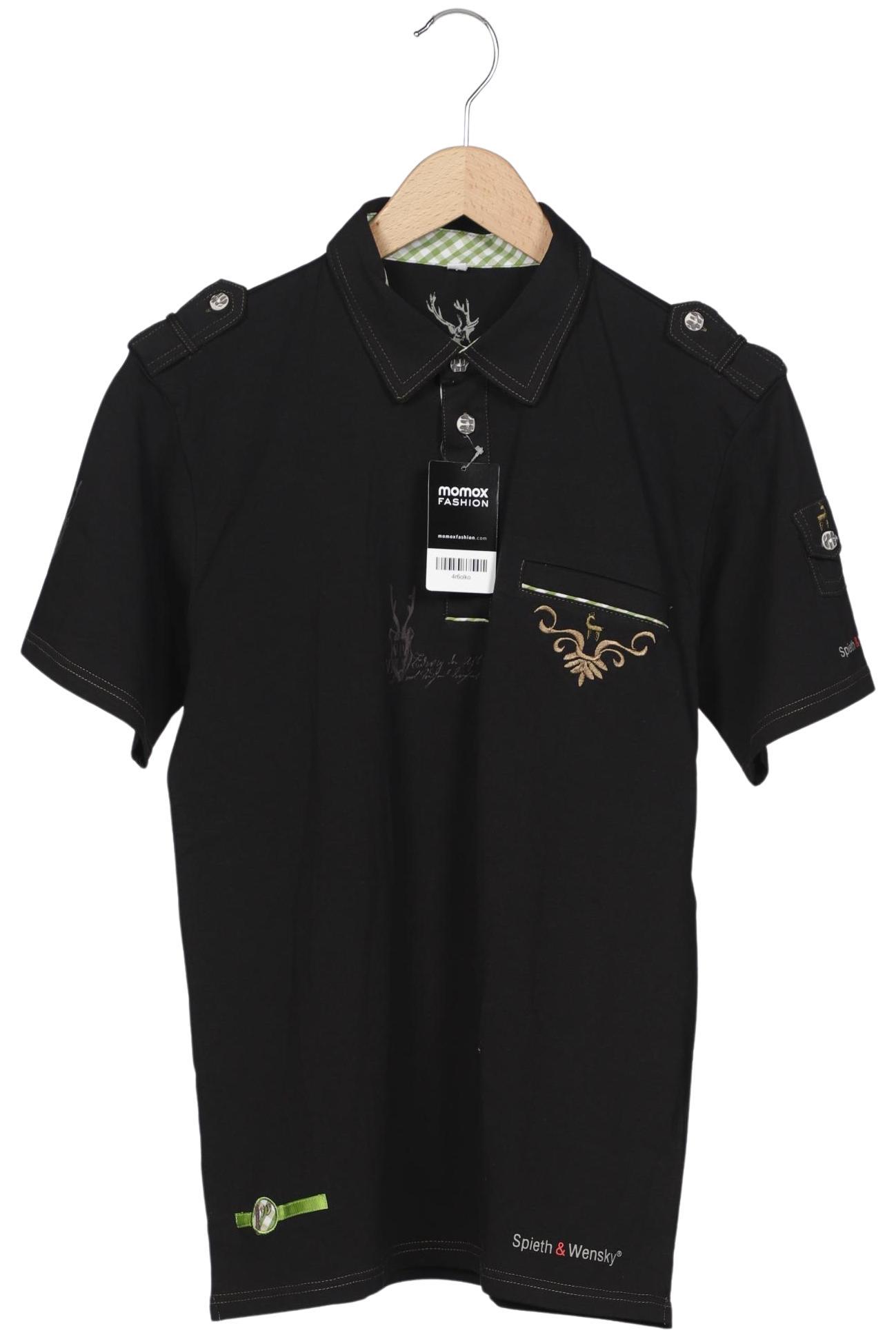 Thumbnail - Spieth Wensky Herren Poloshirt, schwarz, Gr. 46