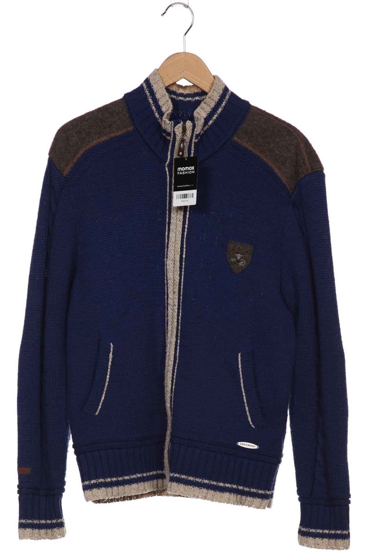 

Spieth Wensky Herren Strickjacke, blau